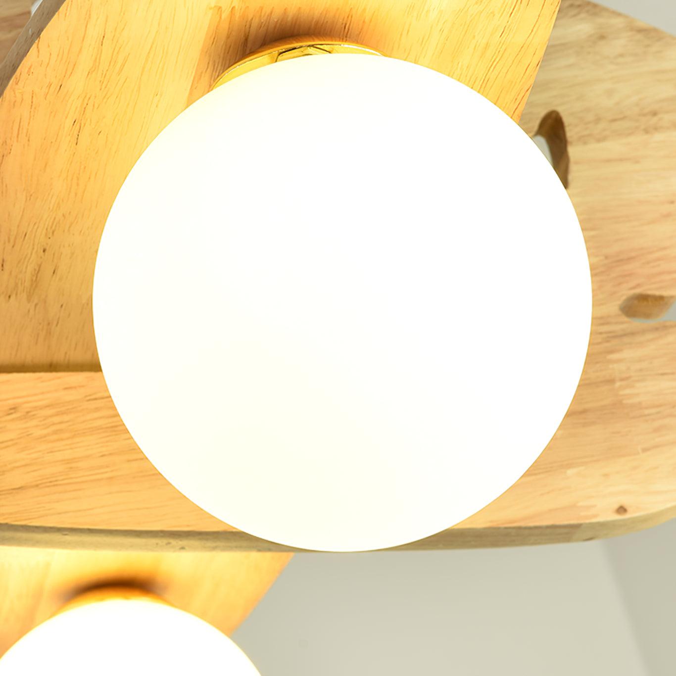 Emelir Wood Artistic Pendant Lamp-Neutral Decor
