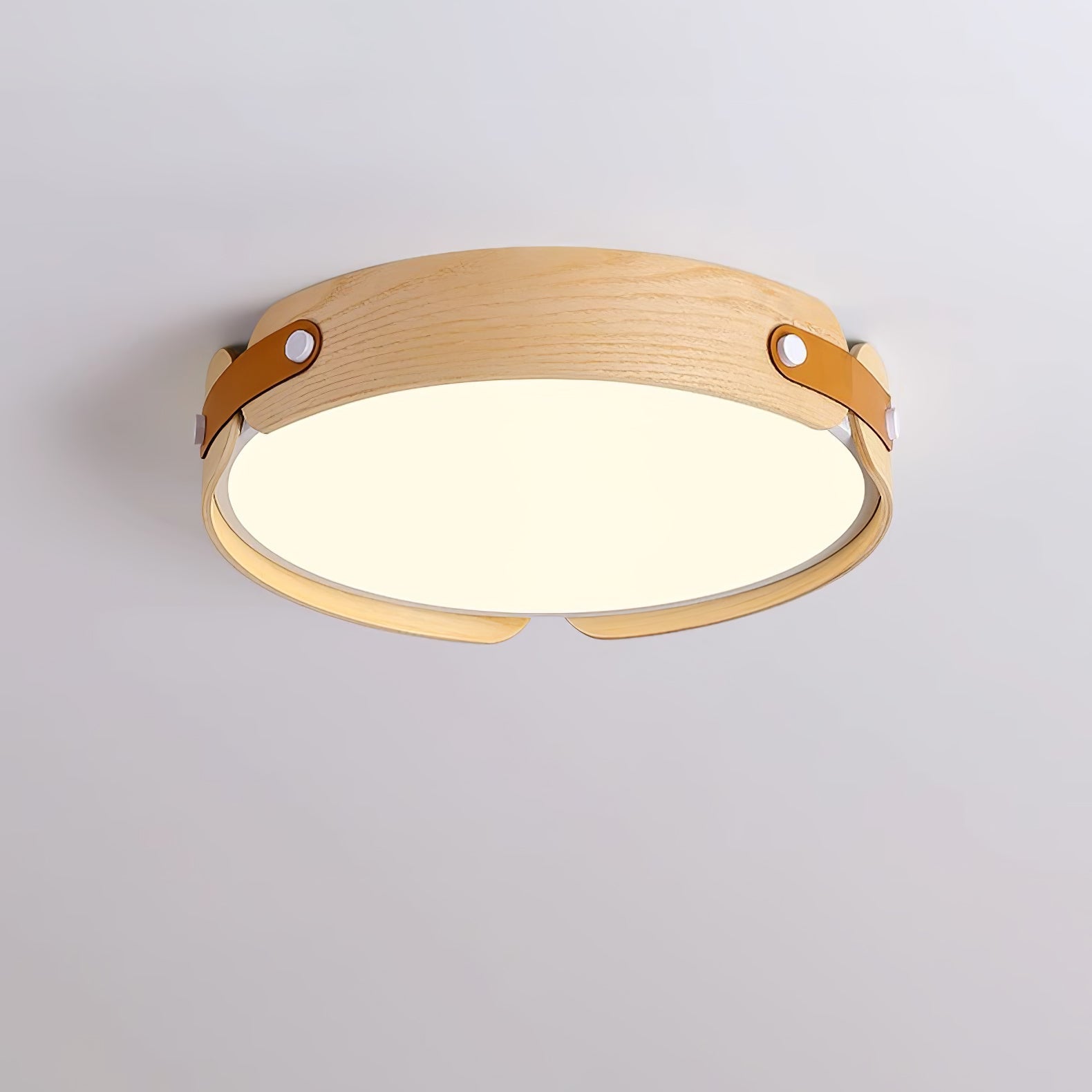 Edan Modern Minimalist Wood Ceiling Light-Neutral Decor