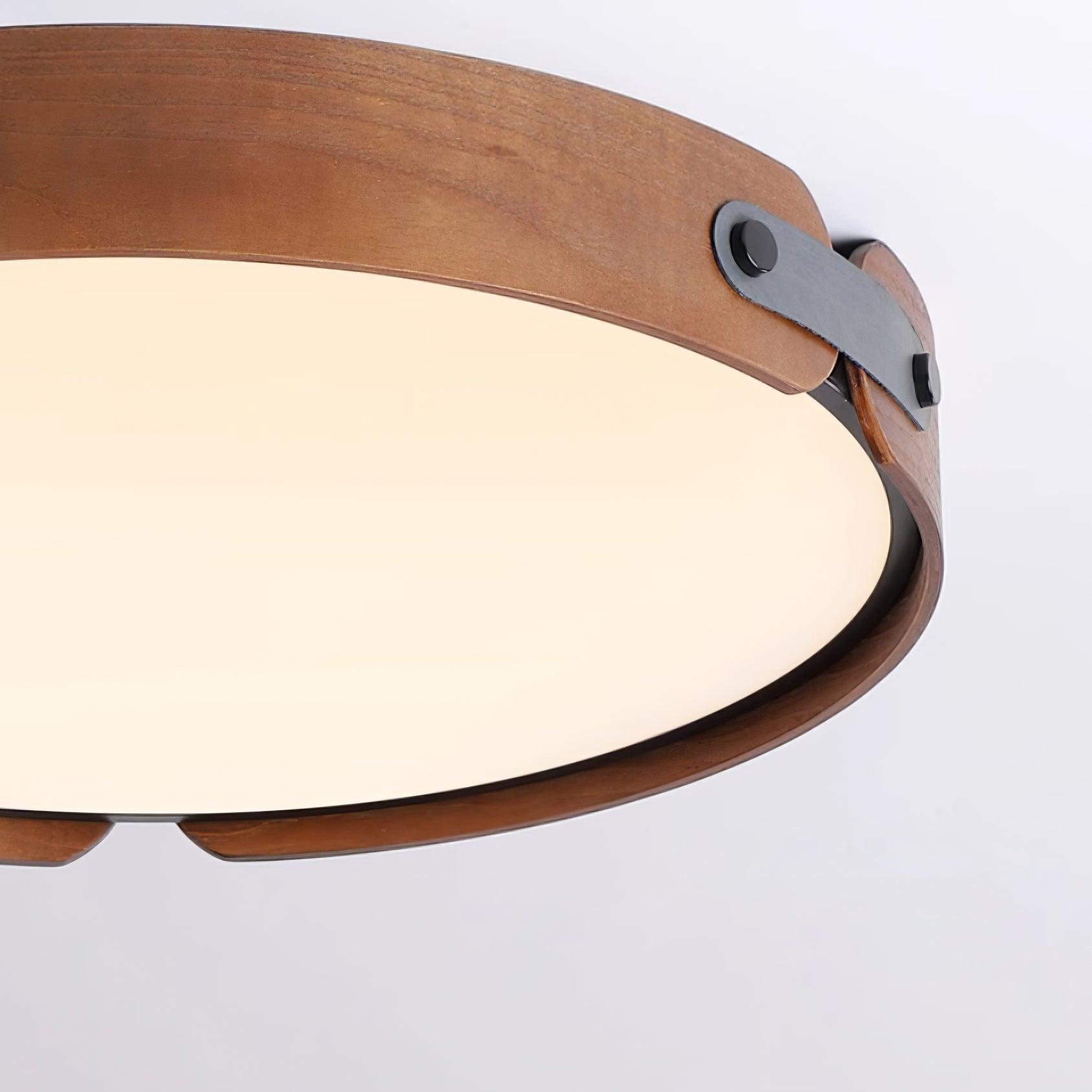 Edan Modern Minimalist Wood Ceiling Light-Neutral Decor