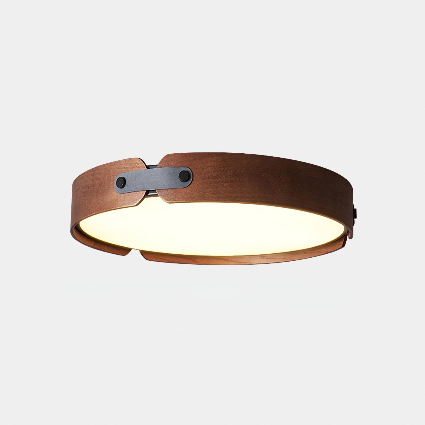 Edan Modern Minimalist Wood Ceiling Light-Neutral Decor