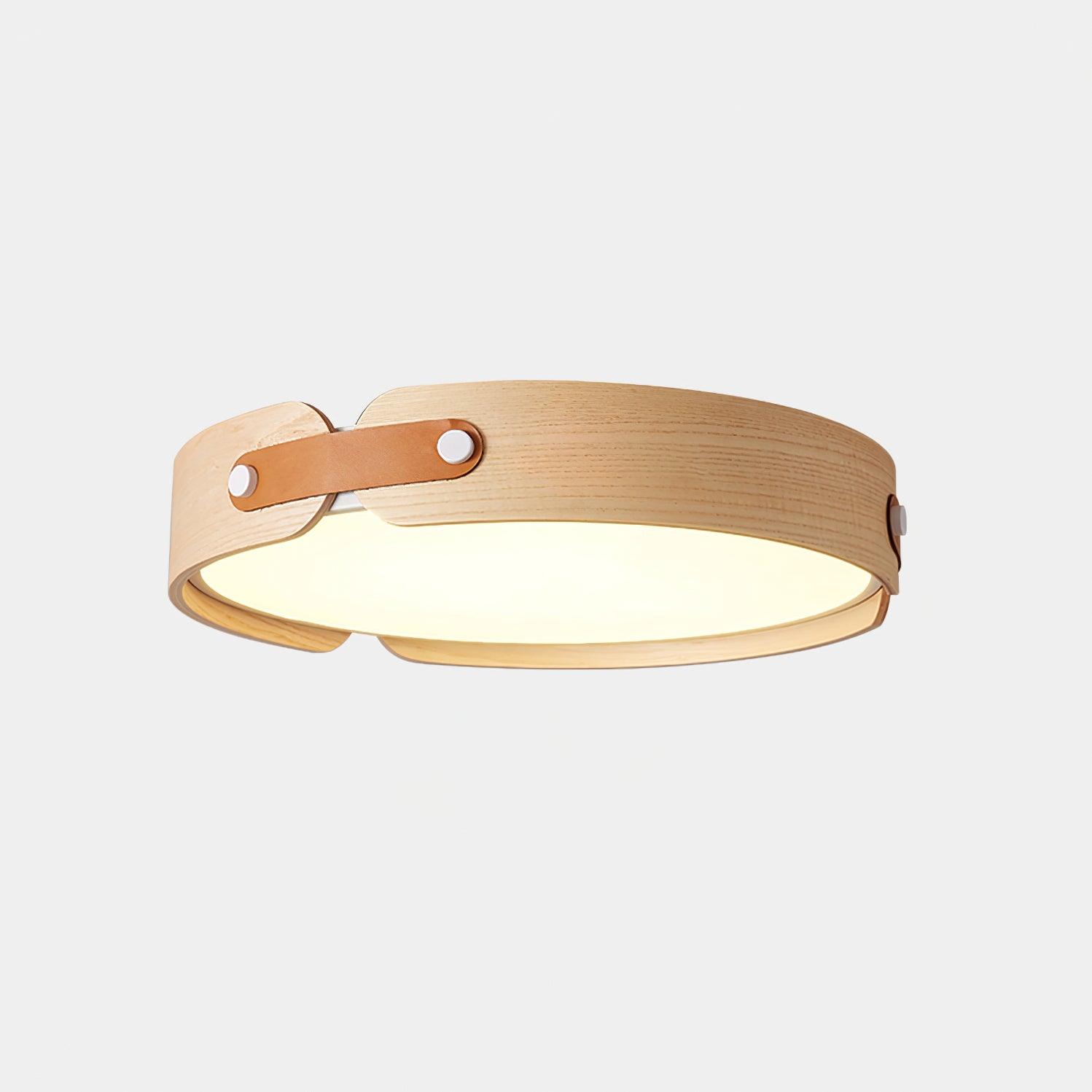 Edan Modern Minimalist Wood Ceiling Light-Neutral Decor