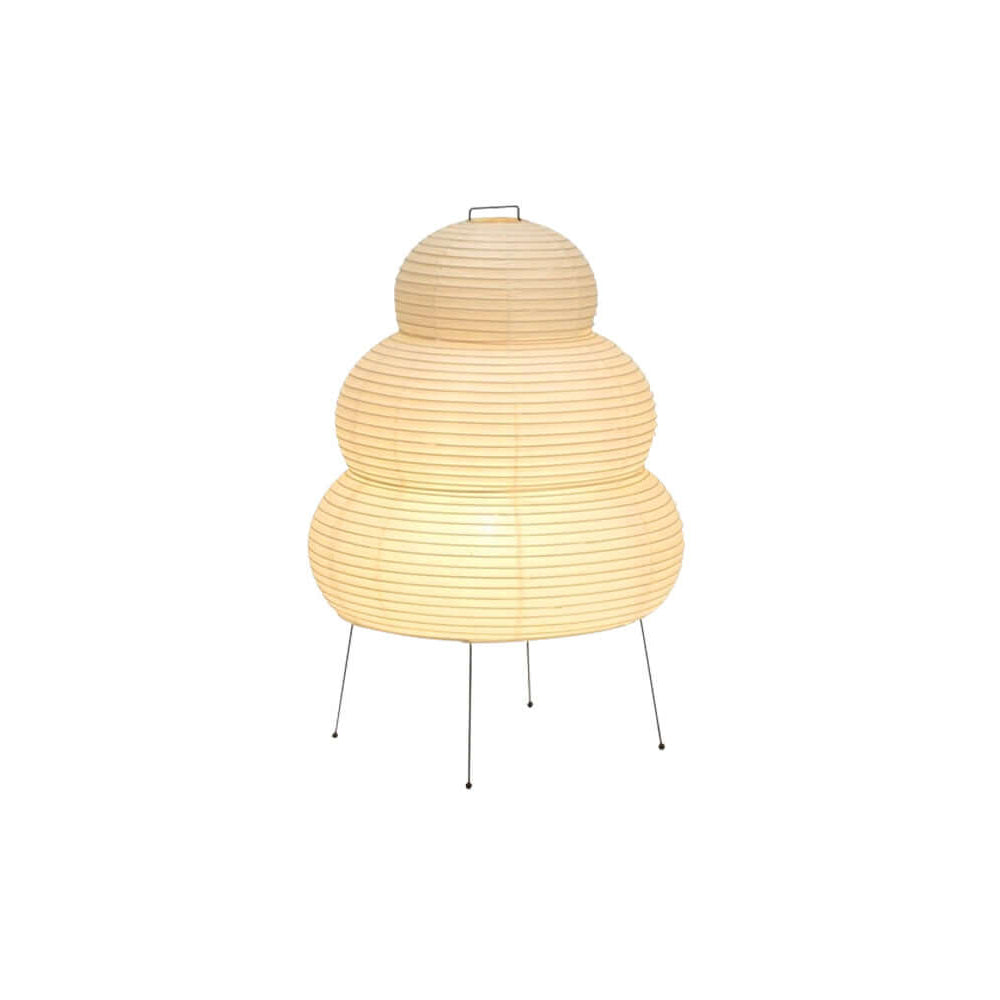 Tranquilux Paper Japanese-Inspired Table Lamp-Neutral Decor