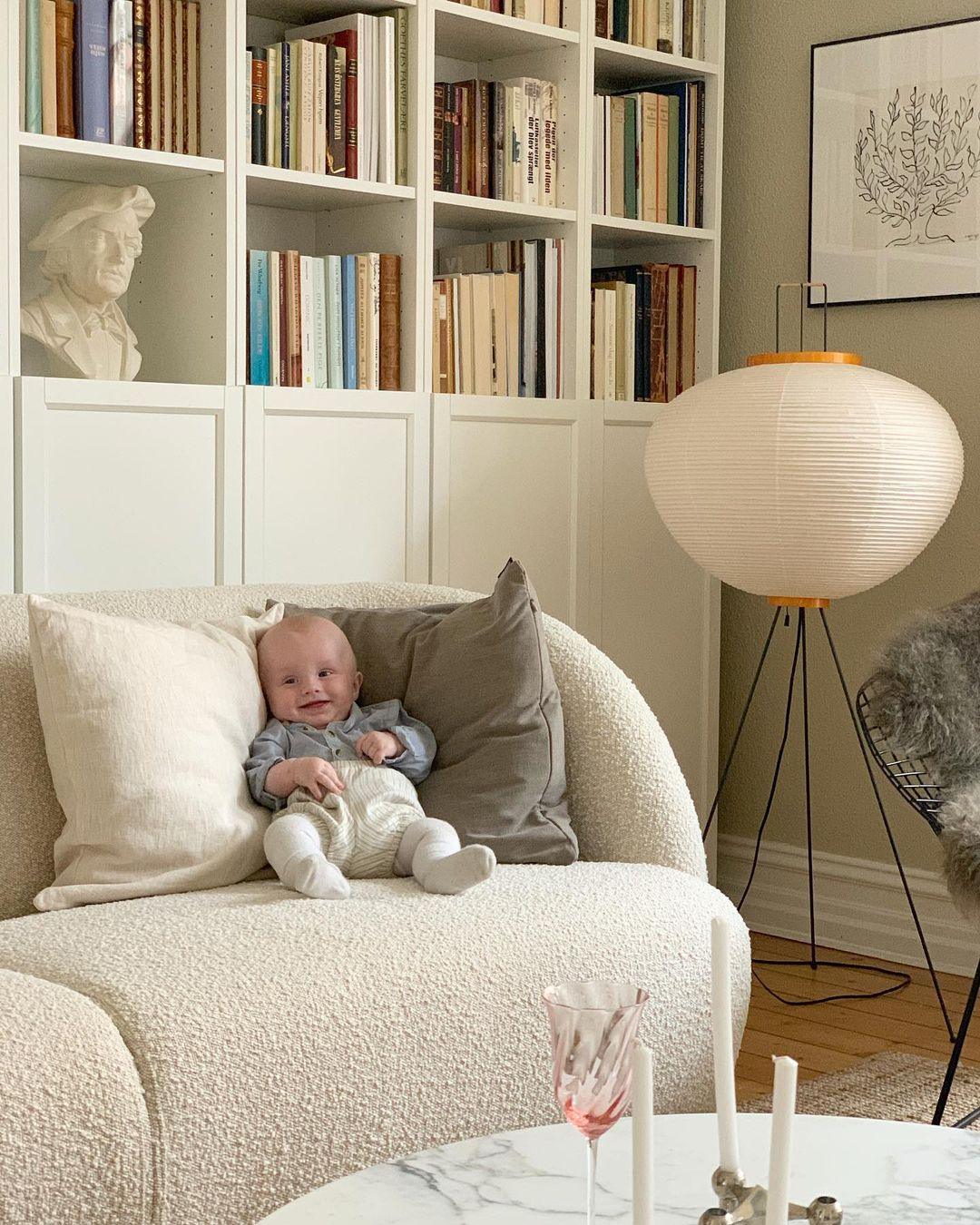 Krelix Paper Scandinavian Floor Lamp-Neutral Decor