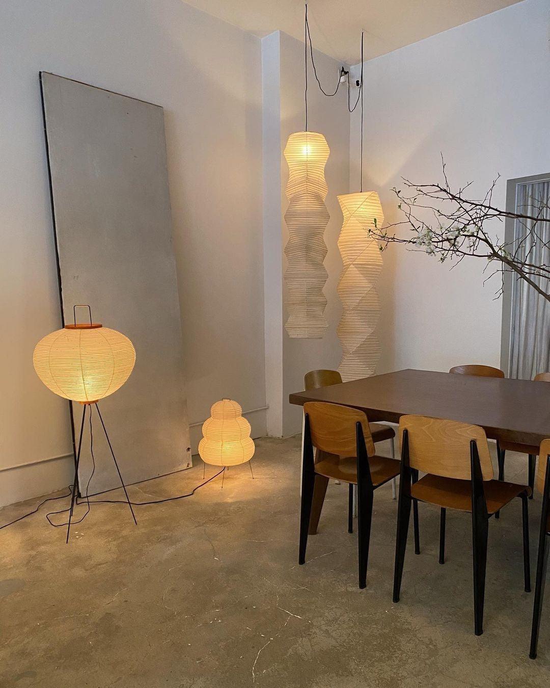 Krelix Paper Scandinavian Floor Lamp-Neutral Decor