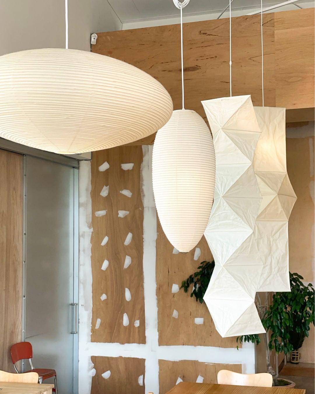 Orba Washi Paper 15A Pendant Light-Neutral Decor
