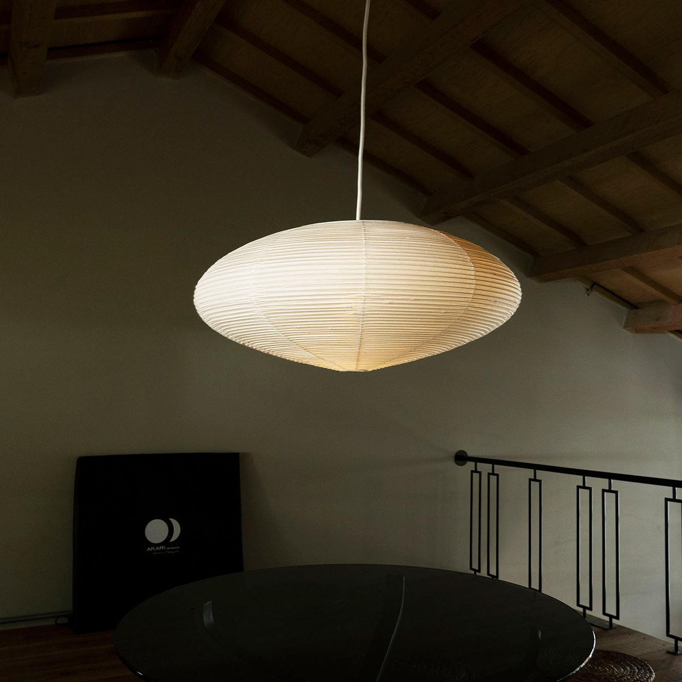 Orba Washi Paper 15A Pendant Light-Neutral Decor
