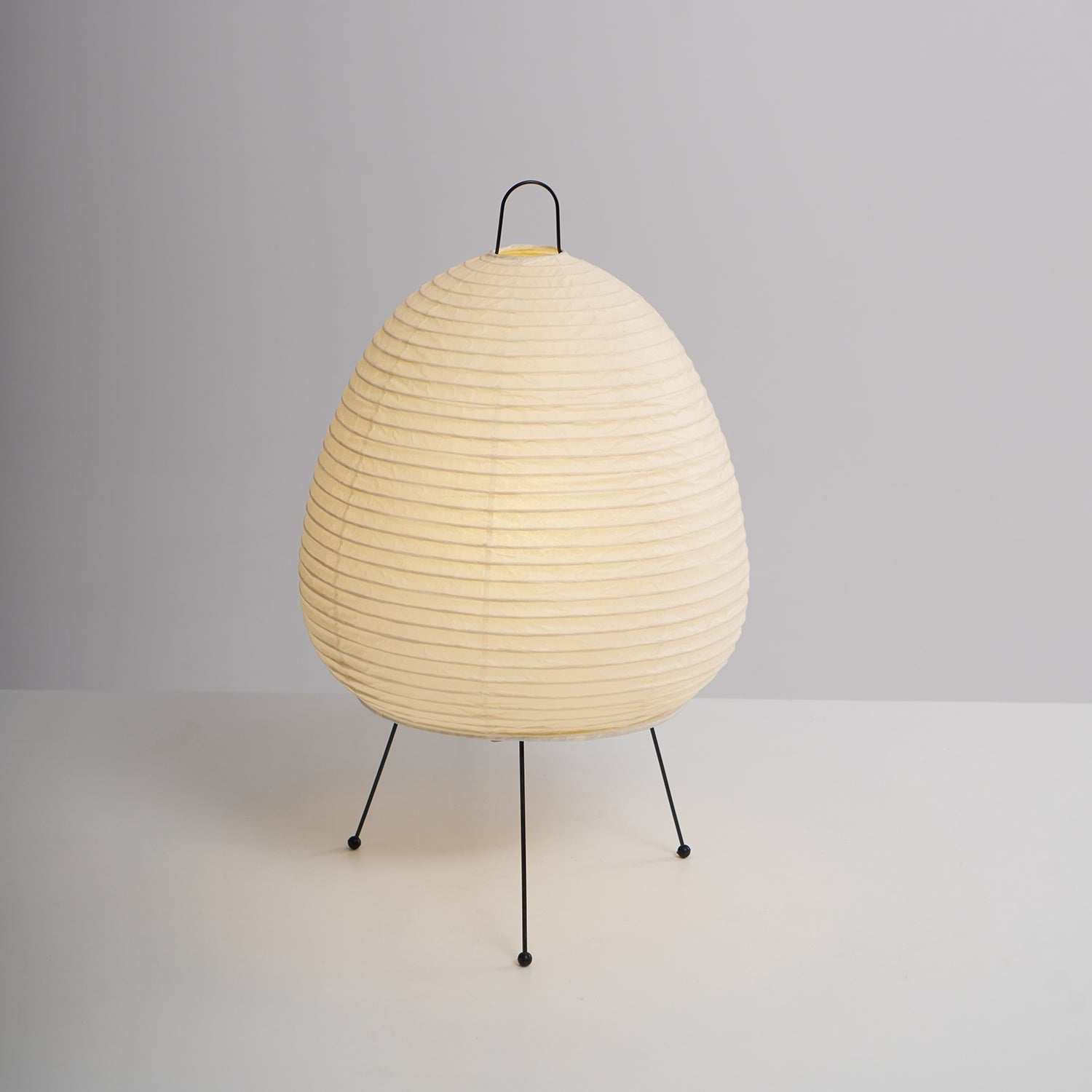 Tranquilux Paper Japanese-Inspired Table Lamp-Neutral Decor
