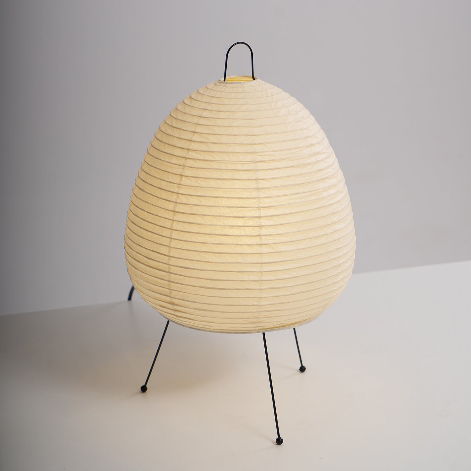 Tranquilux Paper Japanese-Inspired Table Lamp-Neutral Decor