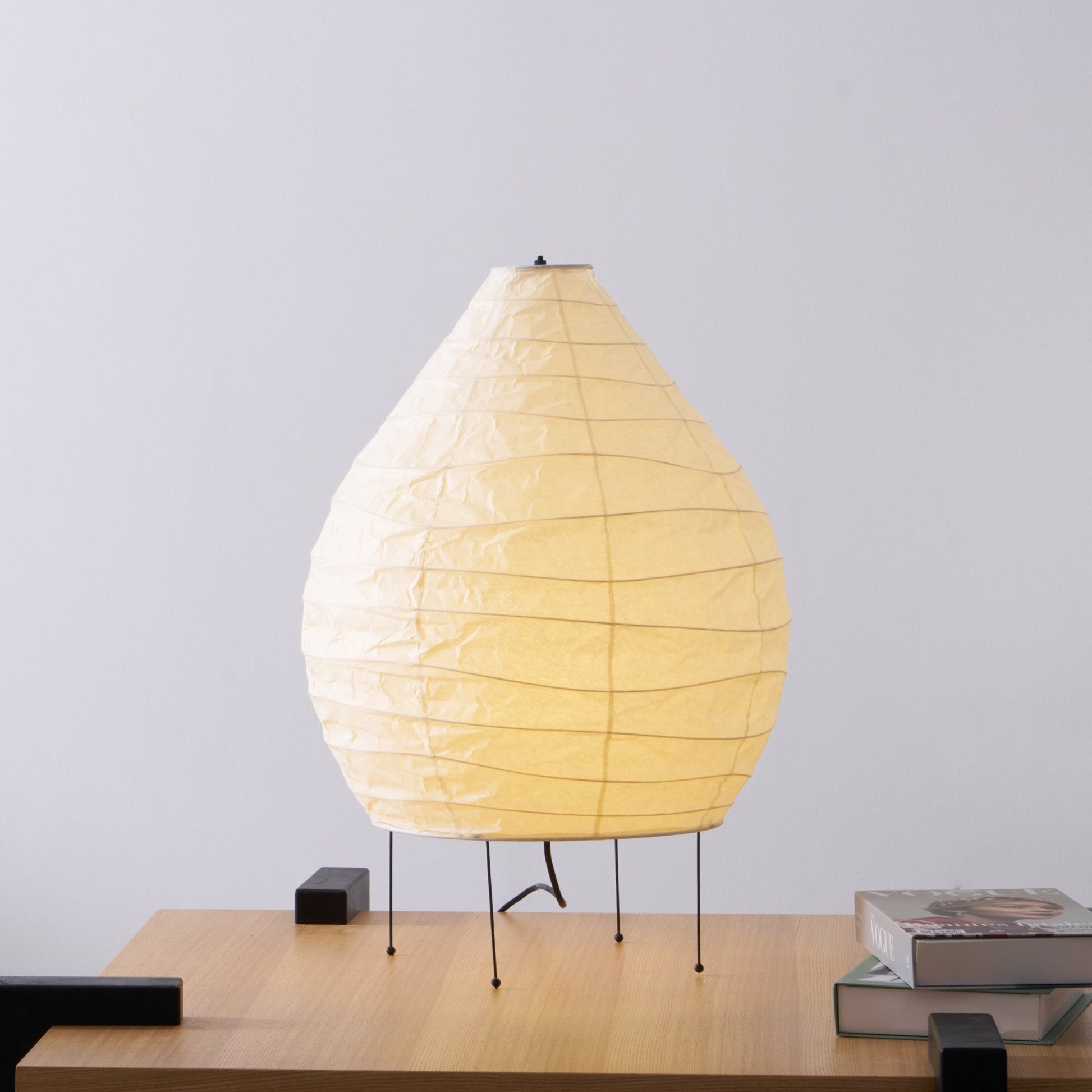 Marien Paper Table Lamp-Neutral Decor