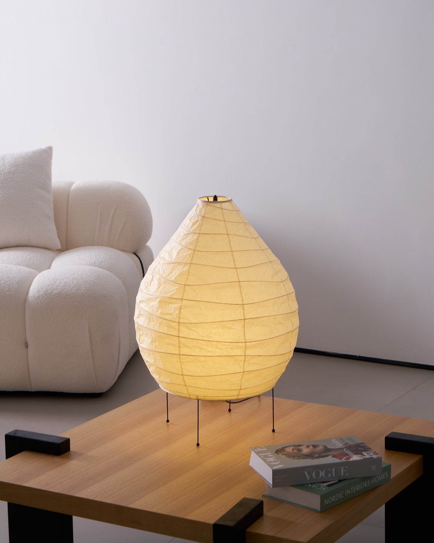 Marien Paper Table Lamp-Neutral Decor