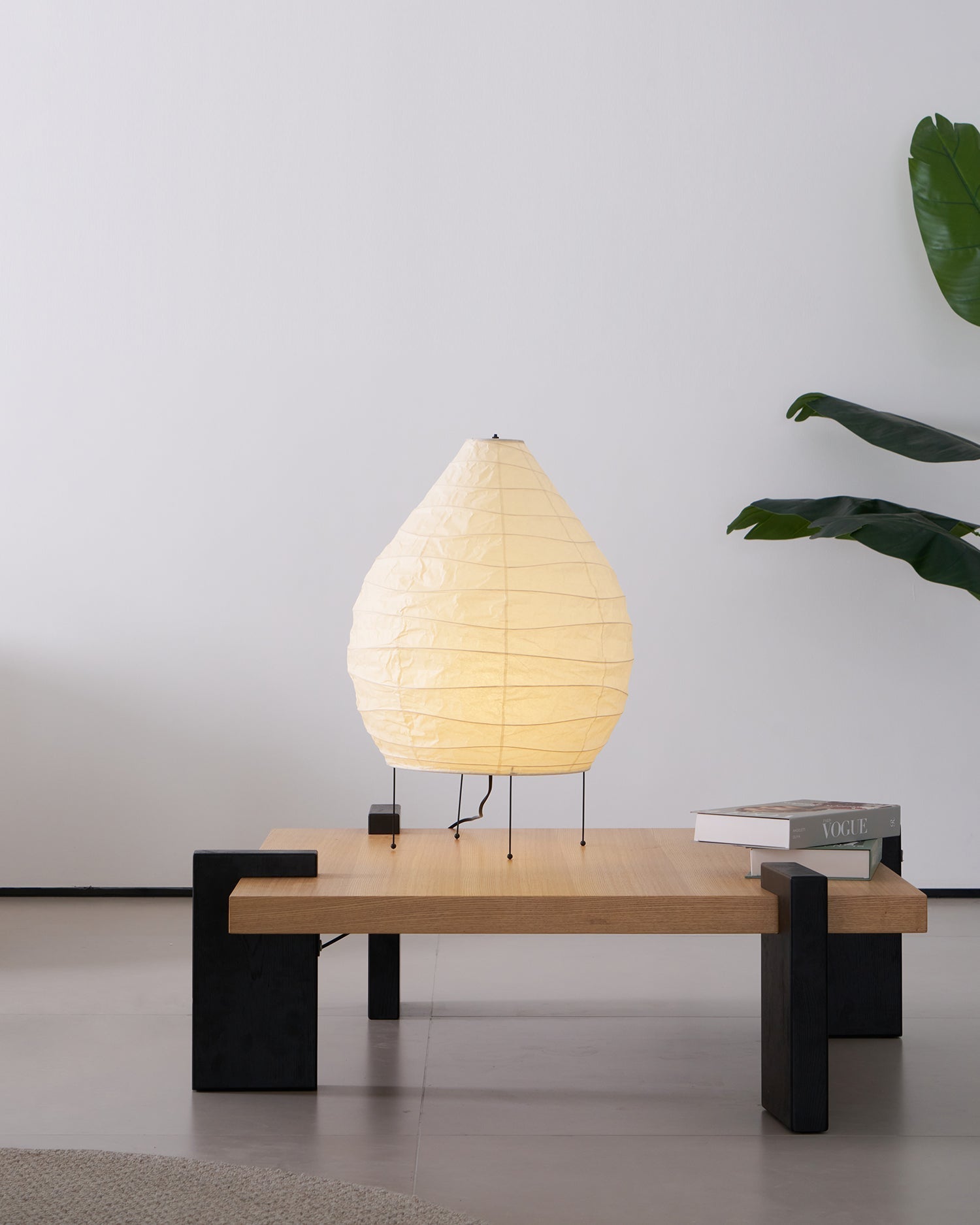 Marien Paper Table Lamp-Neutral Decor