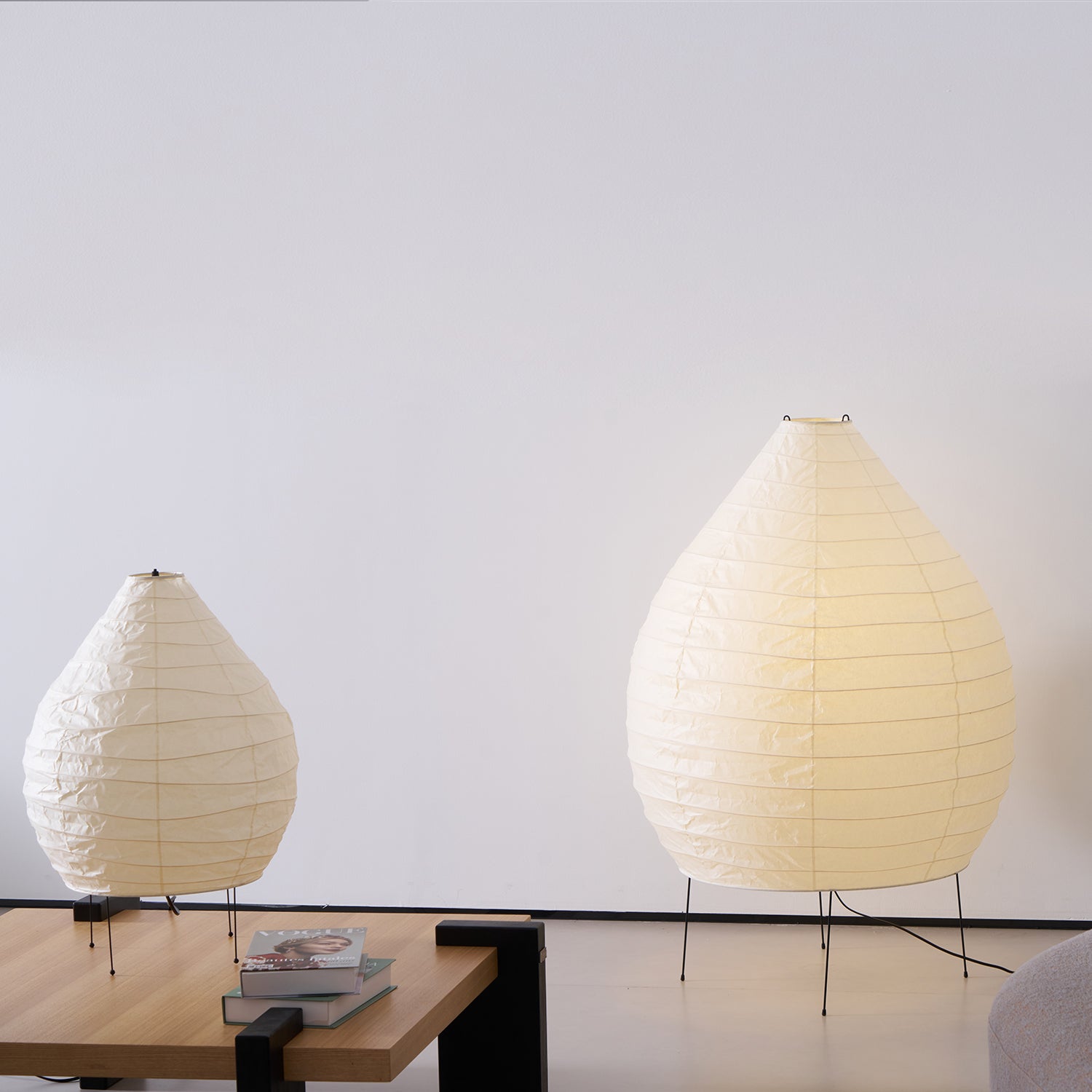 Marien Paper Table Lamp-Neutral Decor