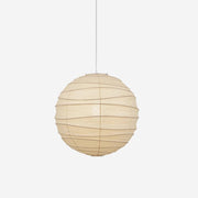 Luna Pendant Light Japanese Paper Globe - Neutralighting