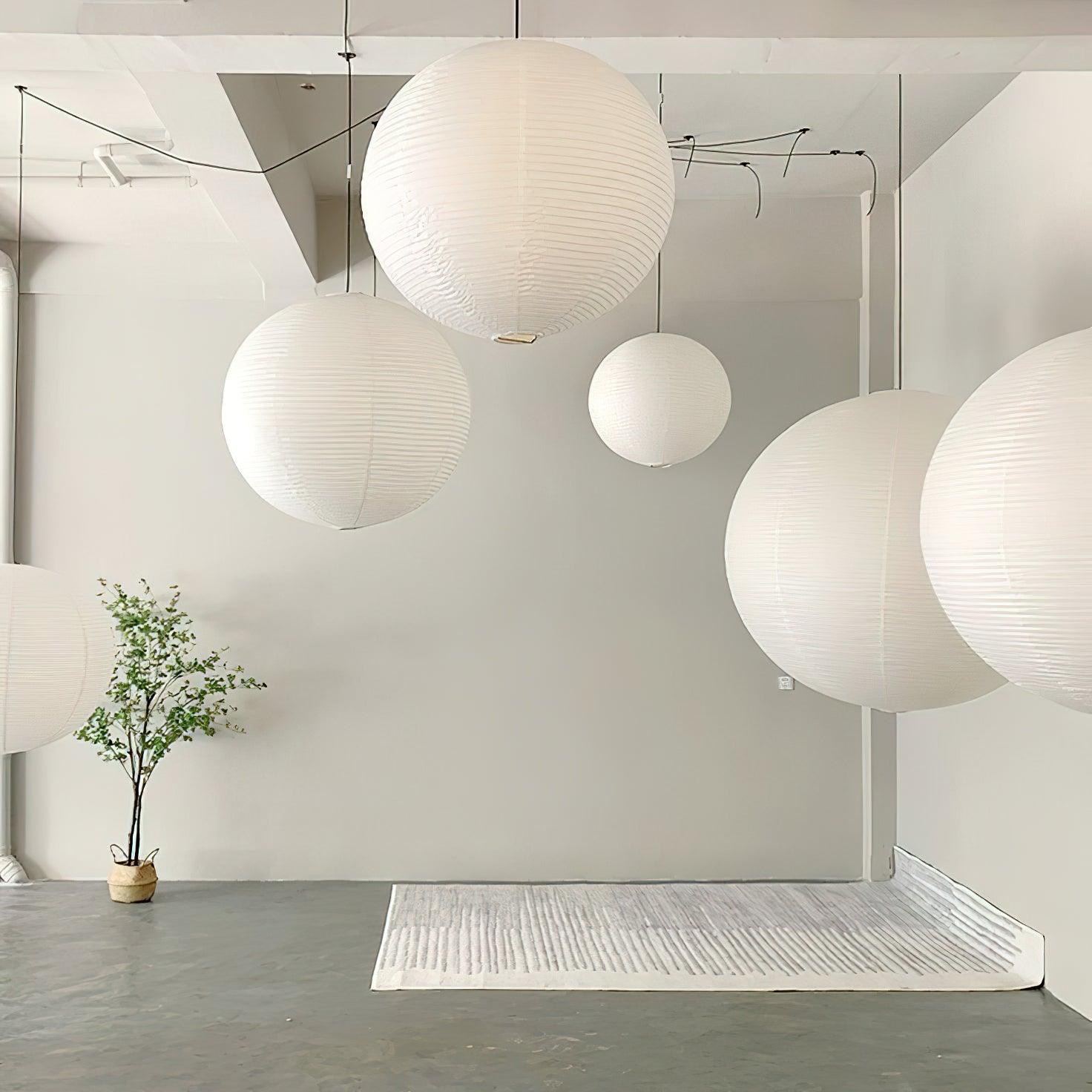 Kalemu Paper Vintage Pendant Light-Neutral Decor