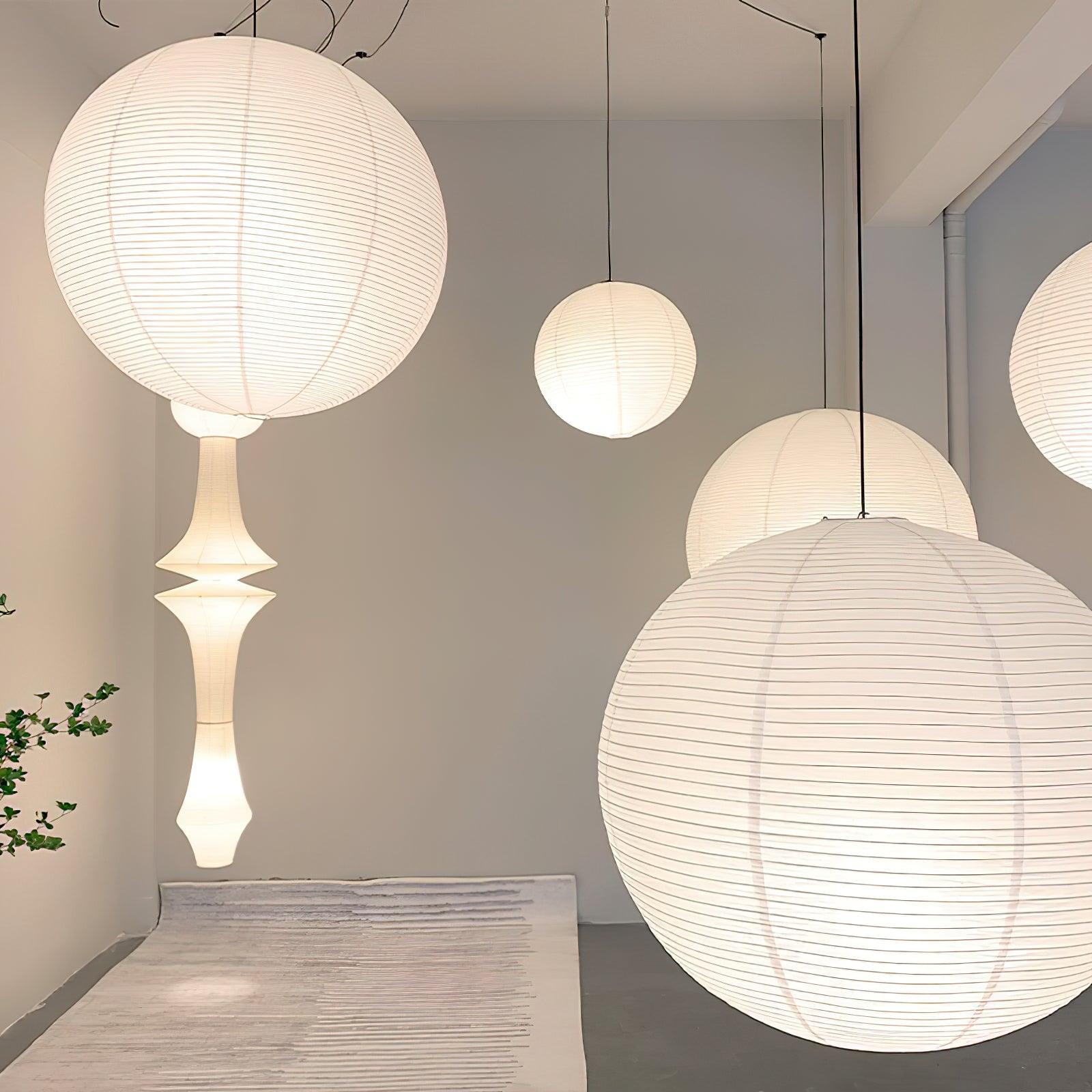 Kalemu Paper Vintage Pendant Light-Neutral Decor