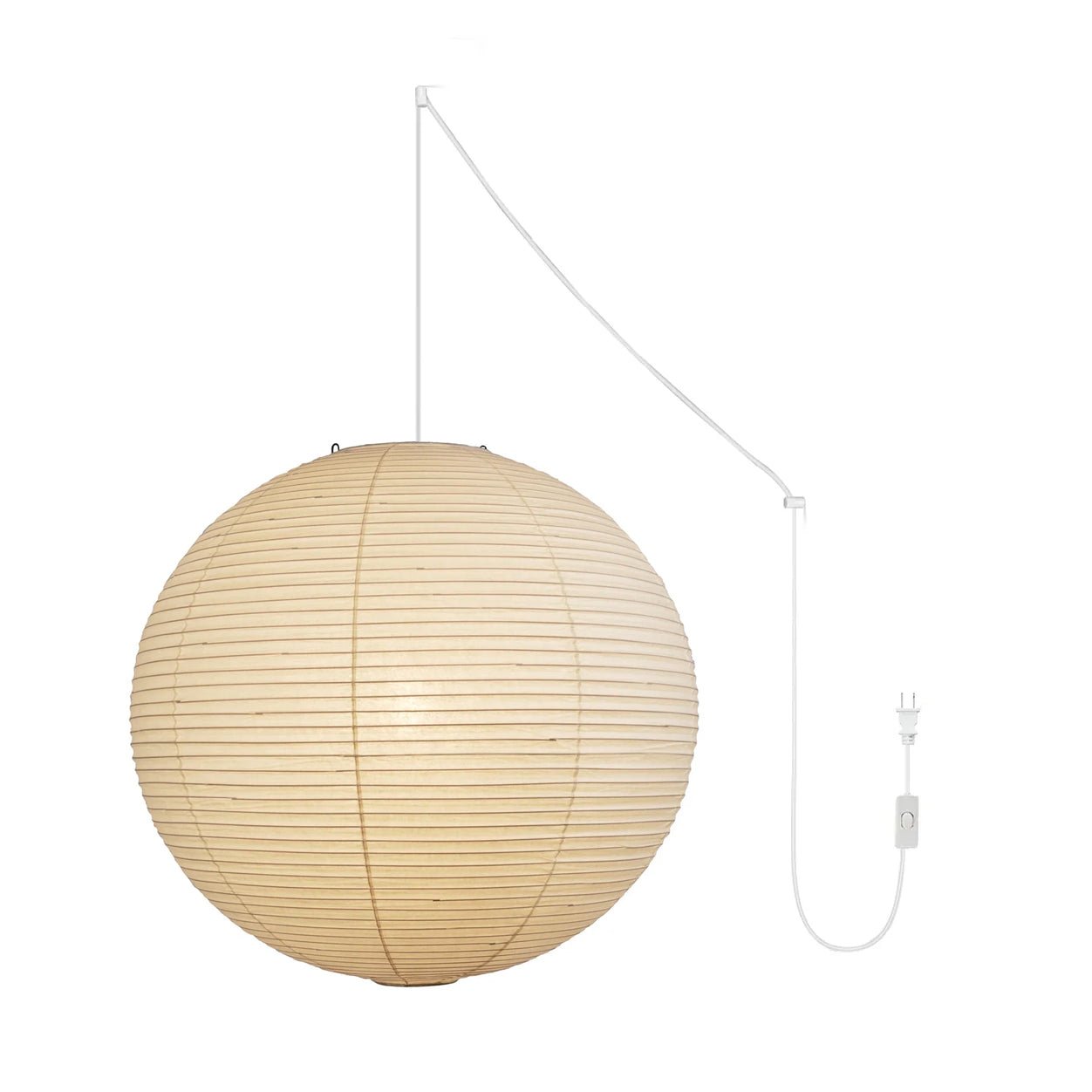 Kalemu Paper Vintage Pendant Light-Neutral Decor