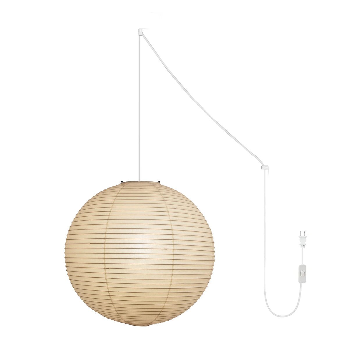 Kalemu Paper Vintage Pendant Light-Neutral Decor