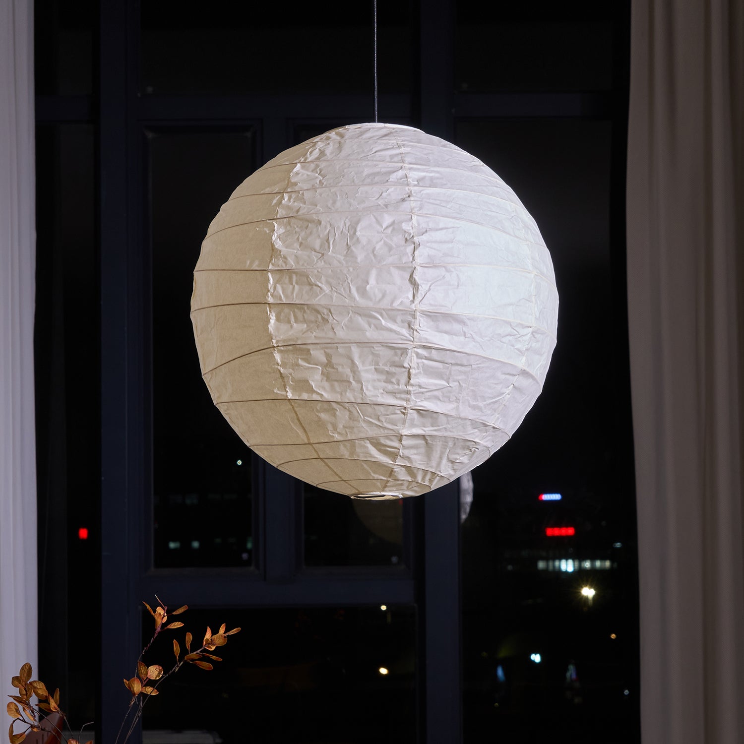 Arlo Paper Vintage Pendant Lamp-Neutral Decor