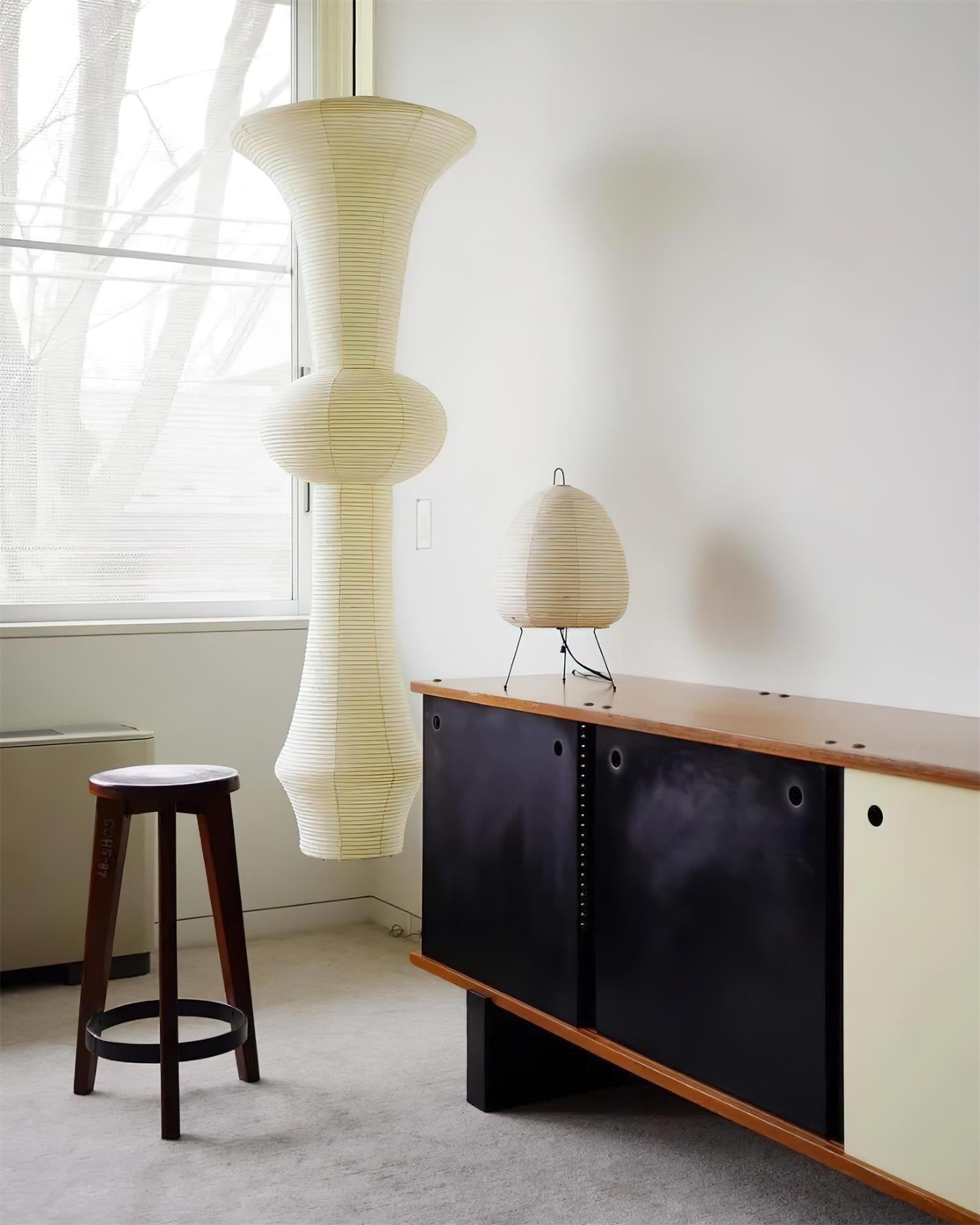 Zyora Sculptural Paper Pendant Lamp