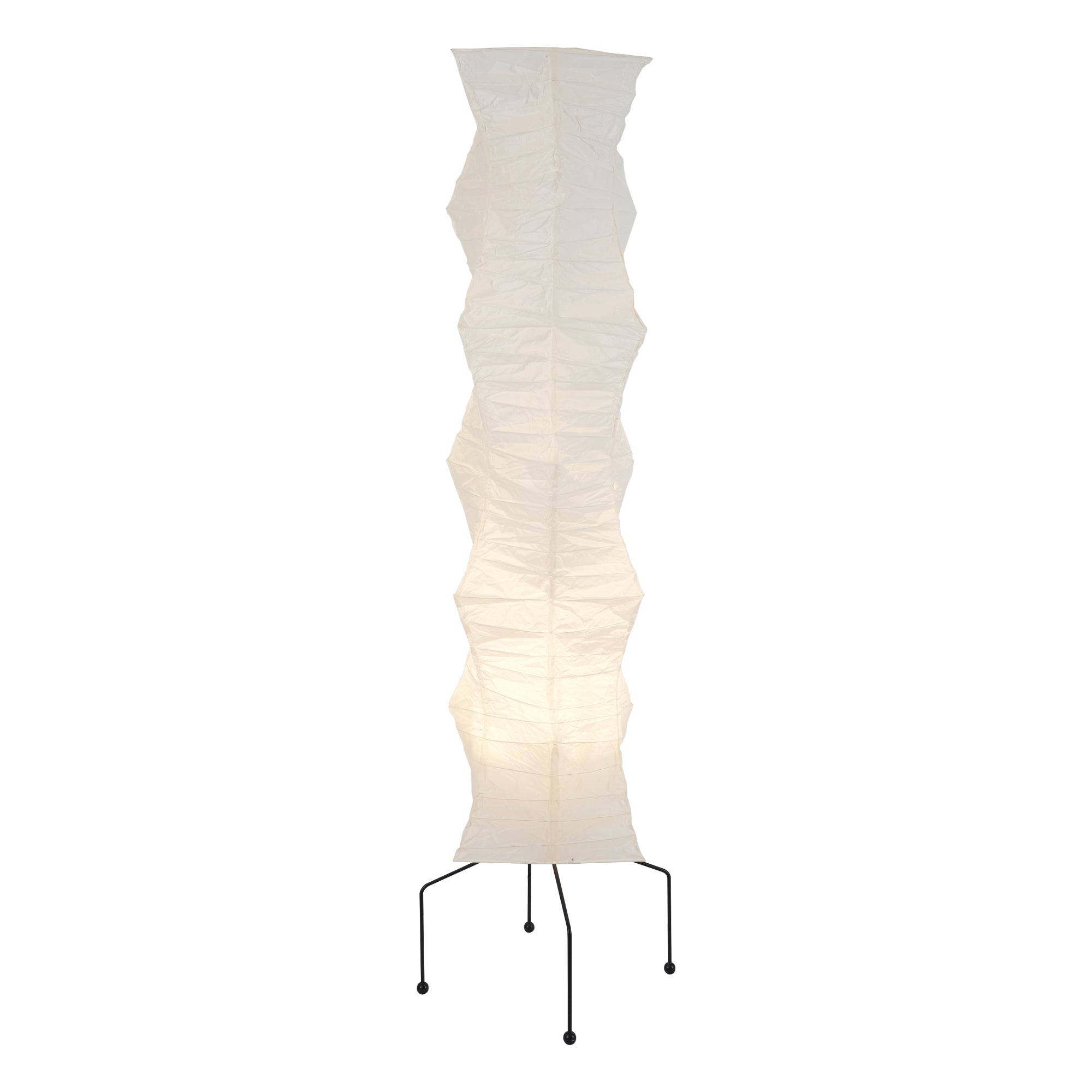 Krelix Paper Scandinavian Floor Lamp-Neutral Decor