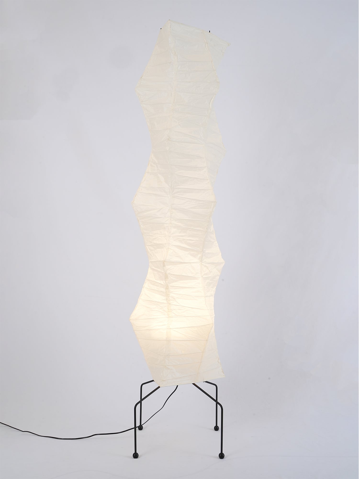 Krelix Paper Scandinavian Floor Lamp-Neutral Decor