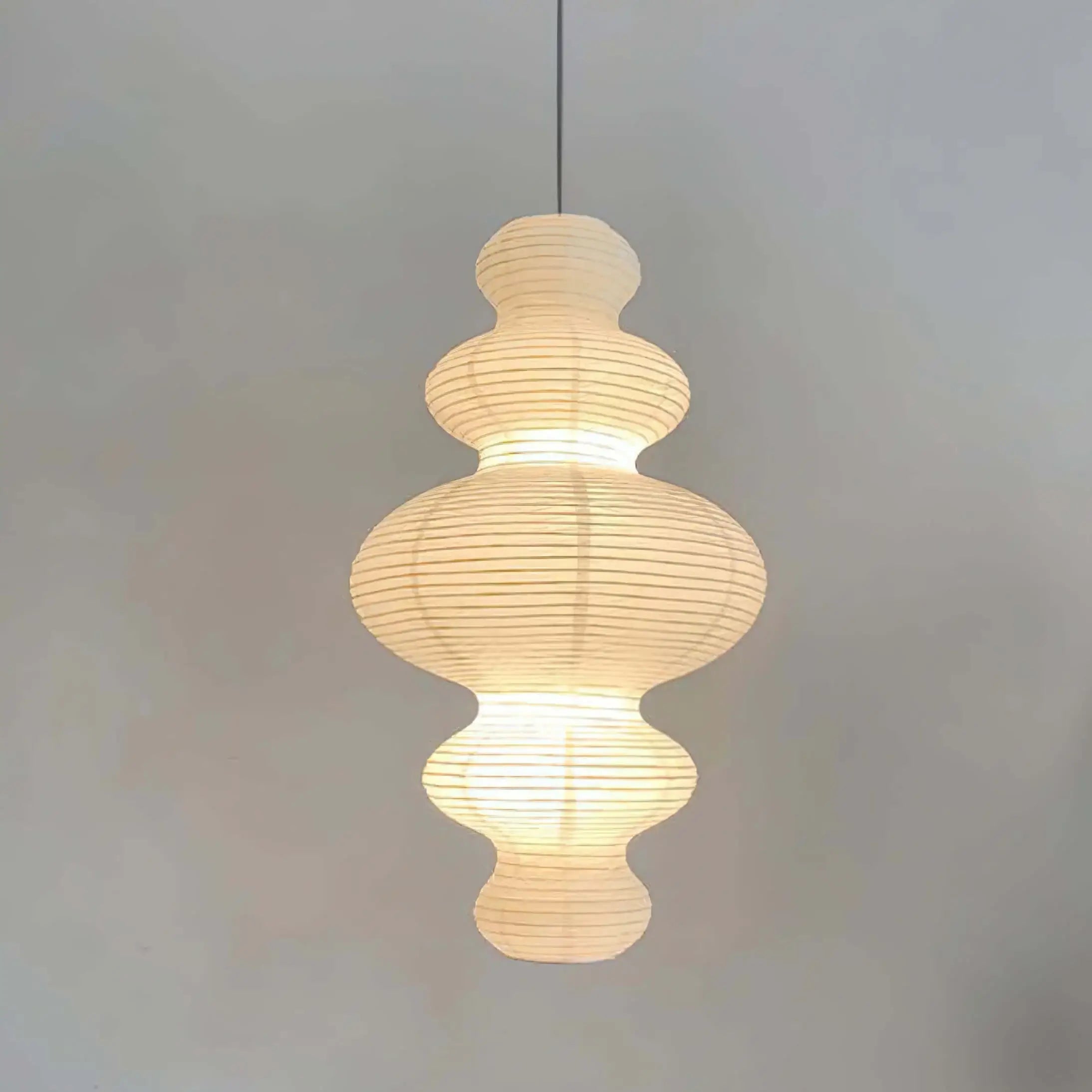 Mune Paper Traditional Pendant Lamp-Neutral Decor
