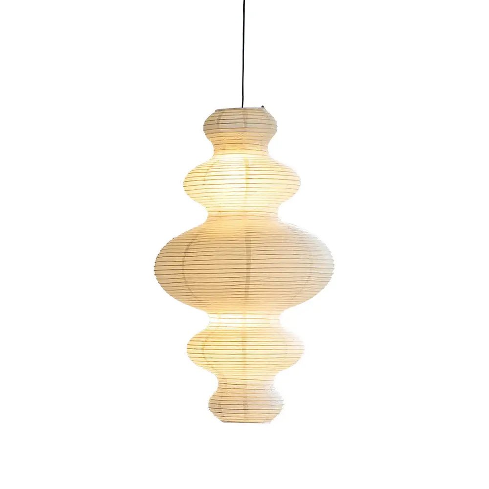 Mune Paper Traditional Pendant Lamp-Neutral Decor