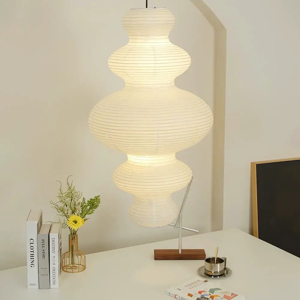 Mune Paper Traditional Pendant Lamp-Neutral Decor