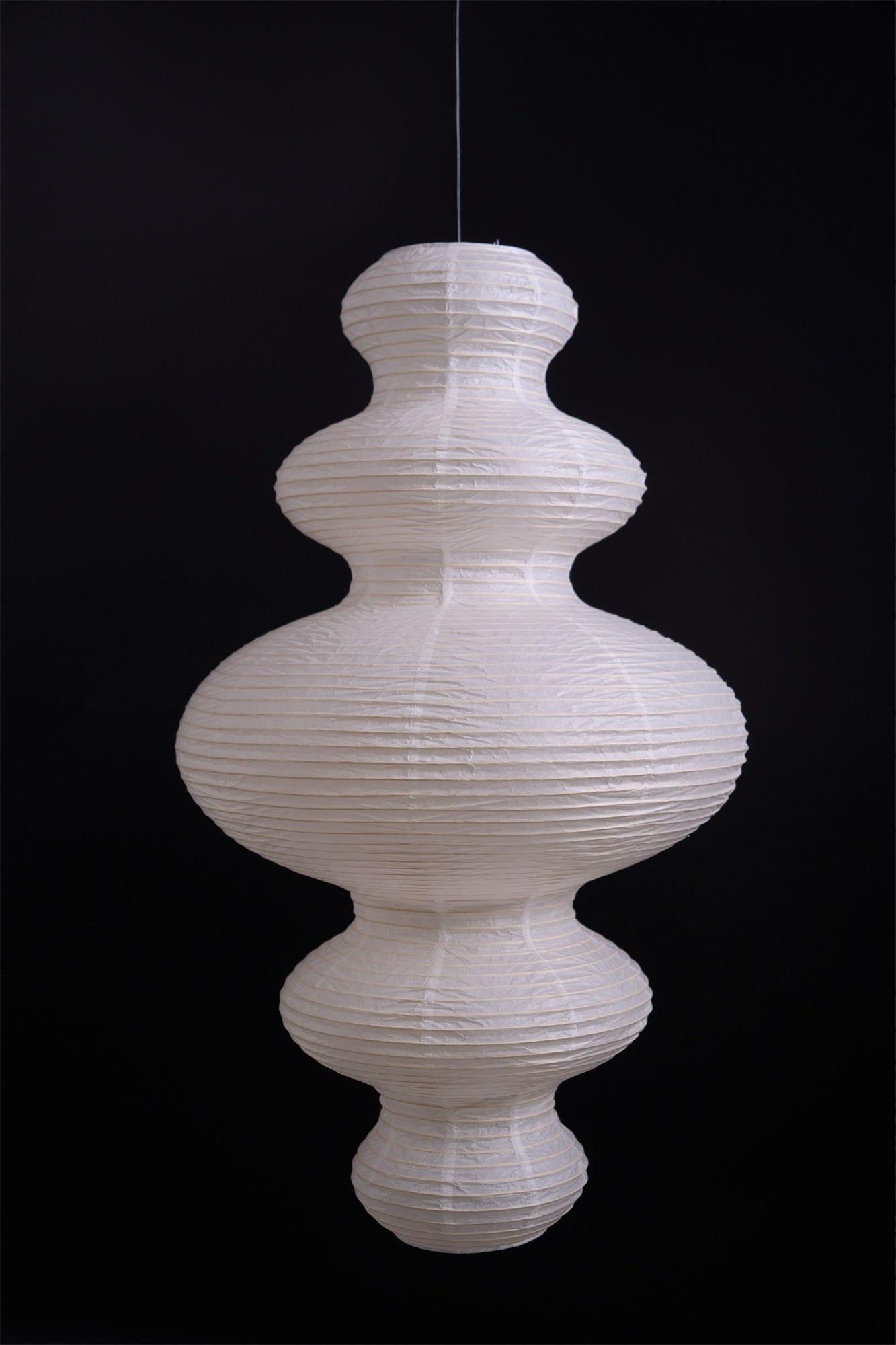 Mune Paper Traditional Pendant Lamp-Neutral Decor