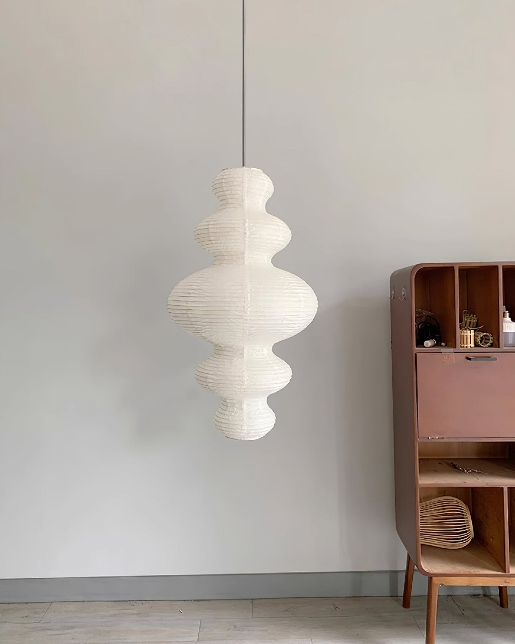 Lythaaris Natural Art Swag Pendant Lamp-Neutral Decor