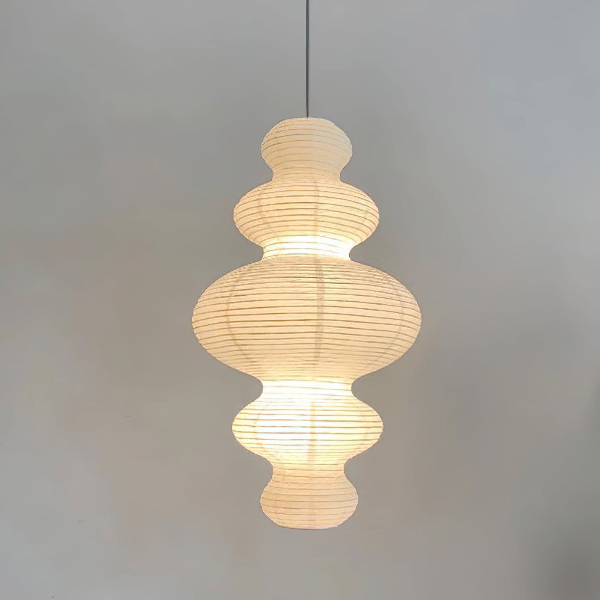Lythaaris Natural Art Swag Pendant Lamp-Neutral Decor