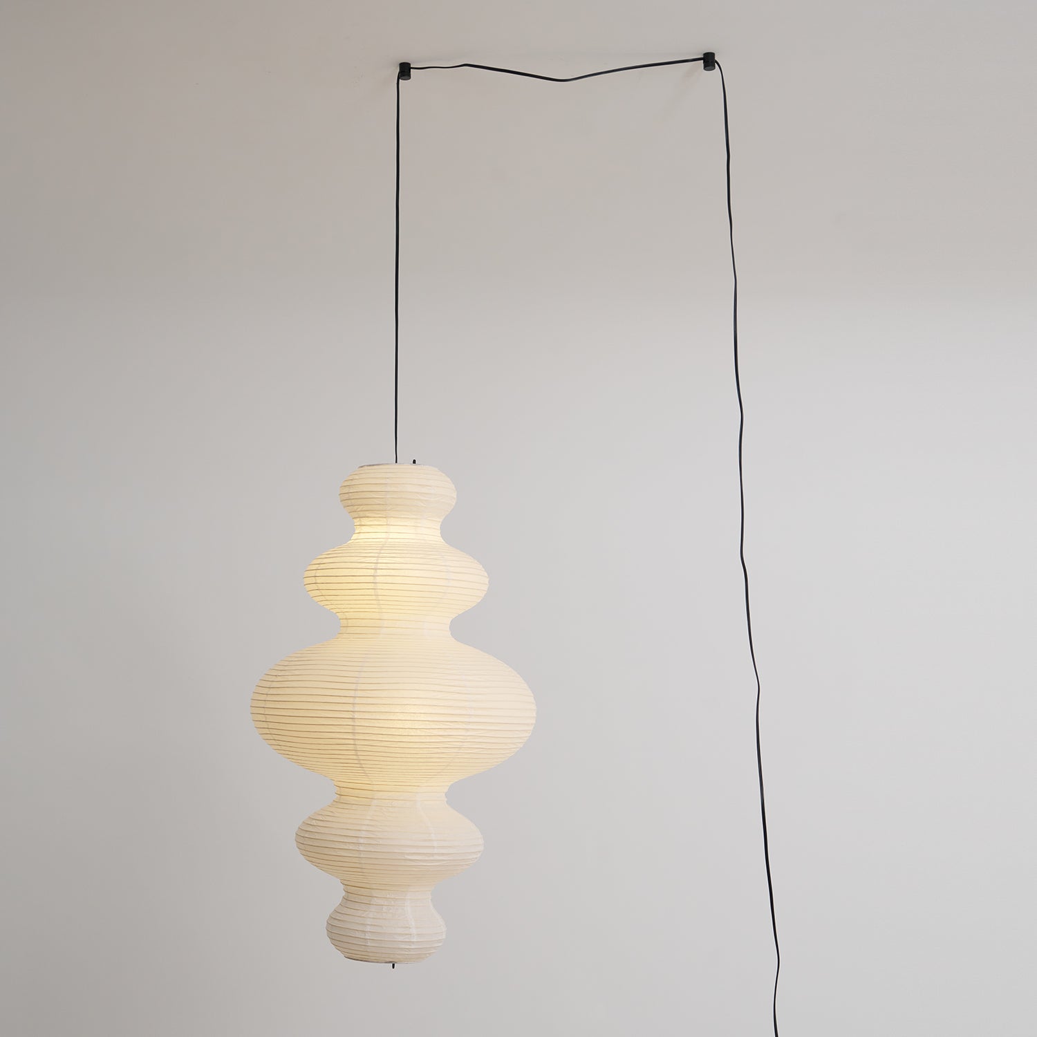 Lythaaris Natural Art Swag Pendant Lamp-Neutral Decor