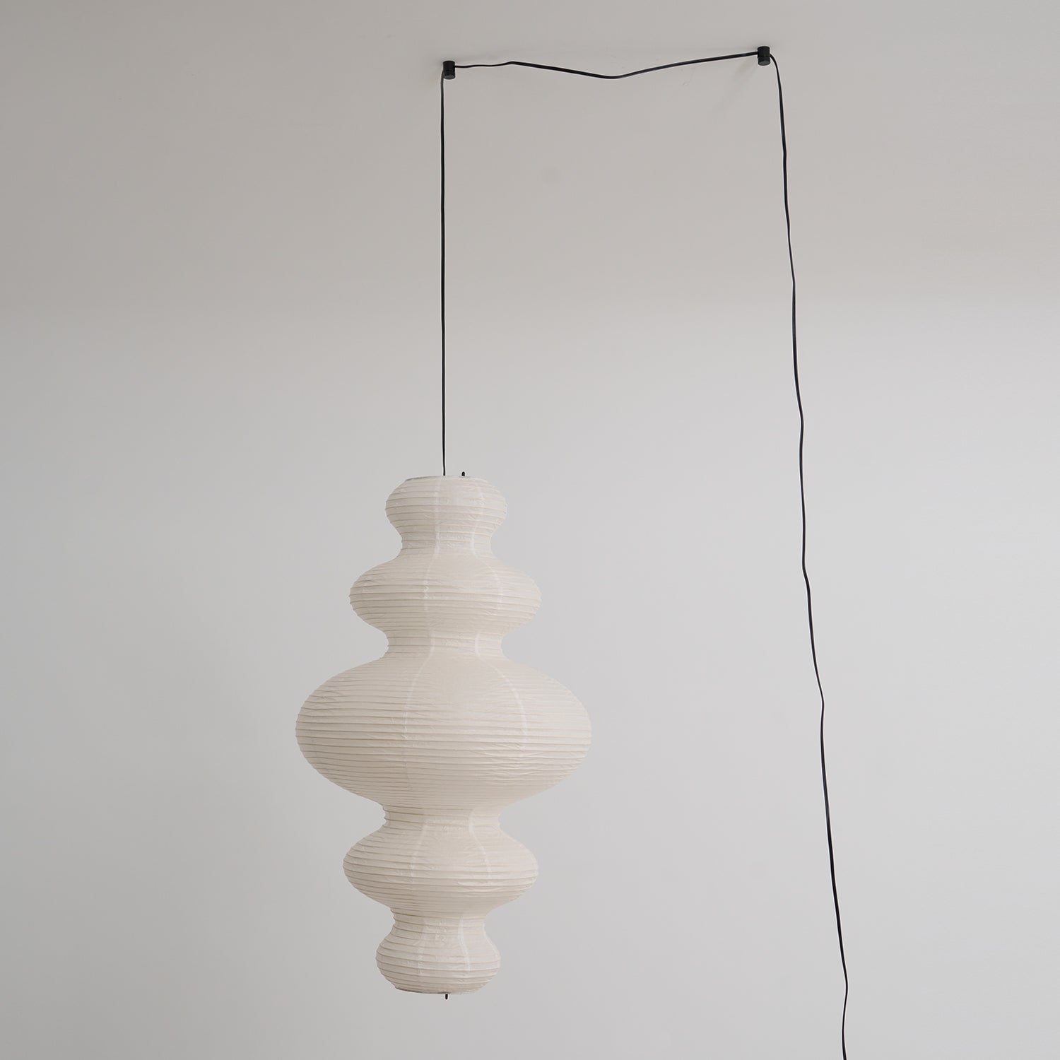Lythaaris Natural Art Swag Pendant Lamp-Neutral Decor