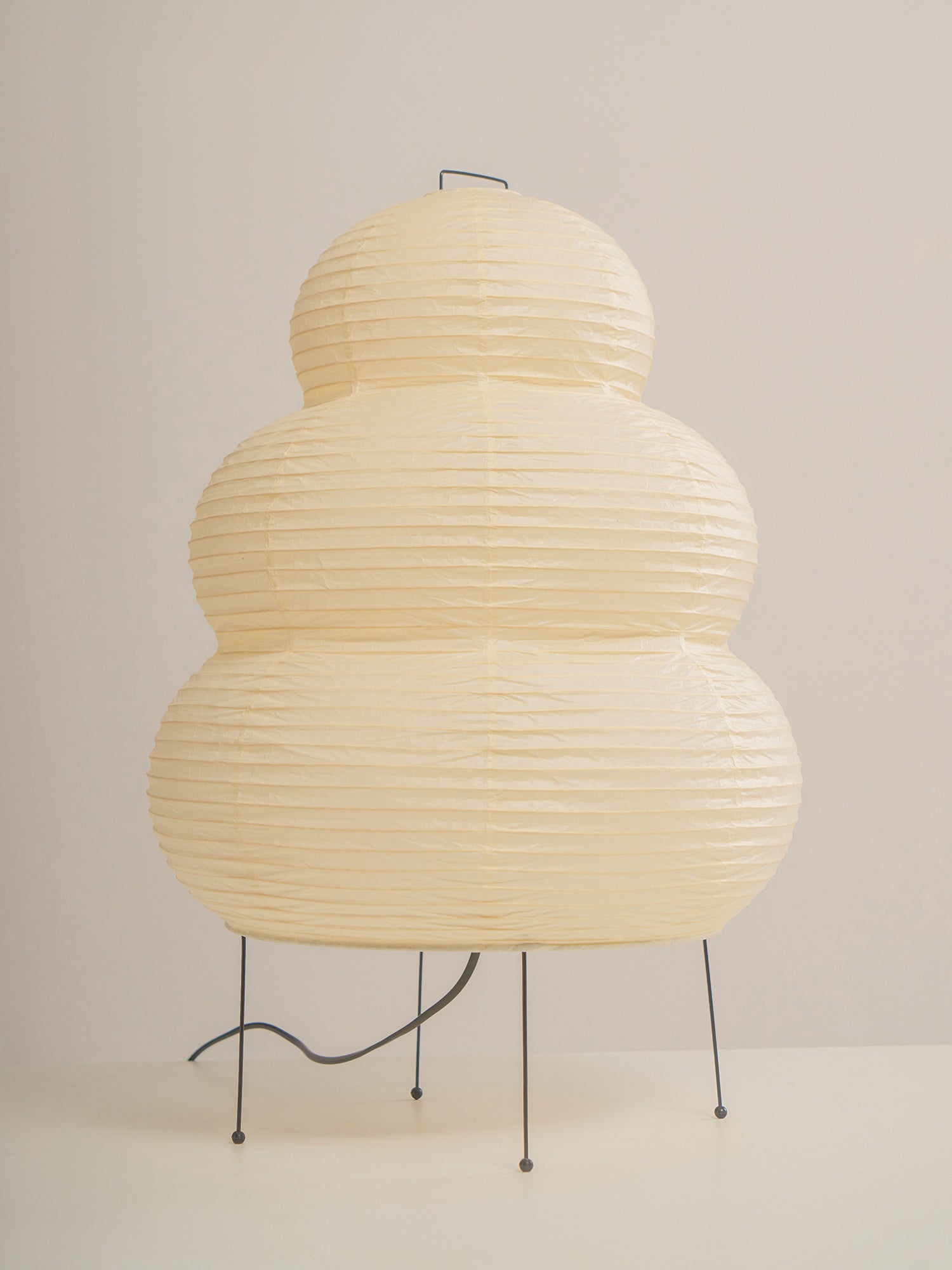 Tranquilux Paper Japanese-Inspired Table Lamp-Neutral Decor