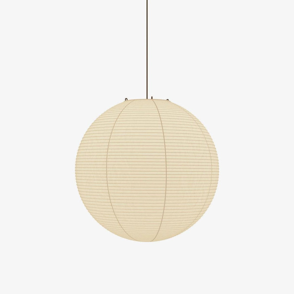 Noveno Pendant Lamp Bamboo Washi Paper Round-Neutral Decor