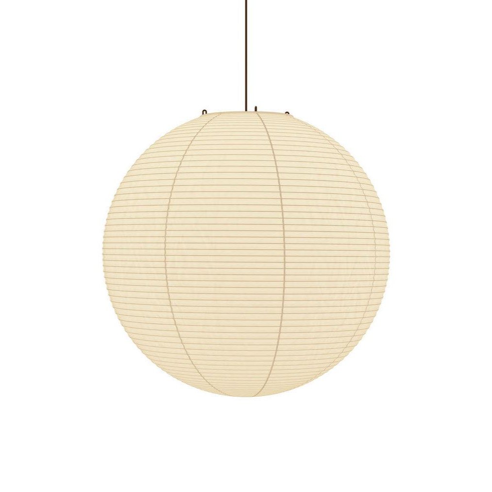 Noveno Pendant Lamp Bamboo Washi Paper Round-Neutral Decor