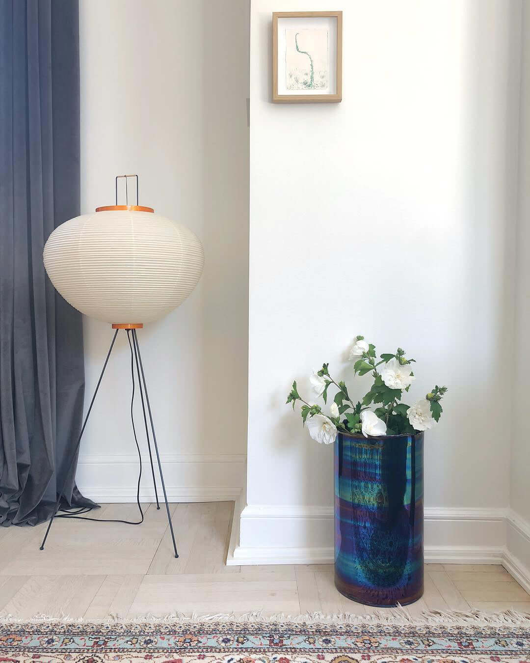 Krelix Paper Scandinavian Floor Lamp-Neutral Decor