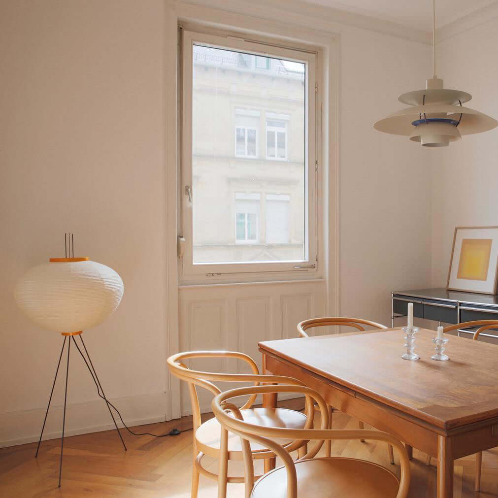 Krelix Paper Scandinavian Floor Lamp-Neutral Decor
