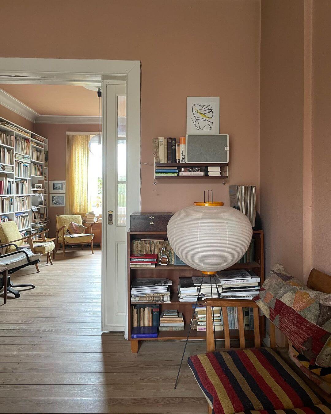 Krelix Paper Scandinavian Floor Lamp-Neutral Decor