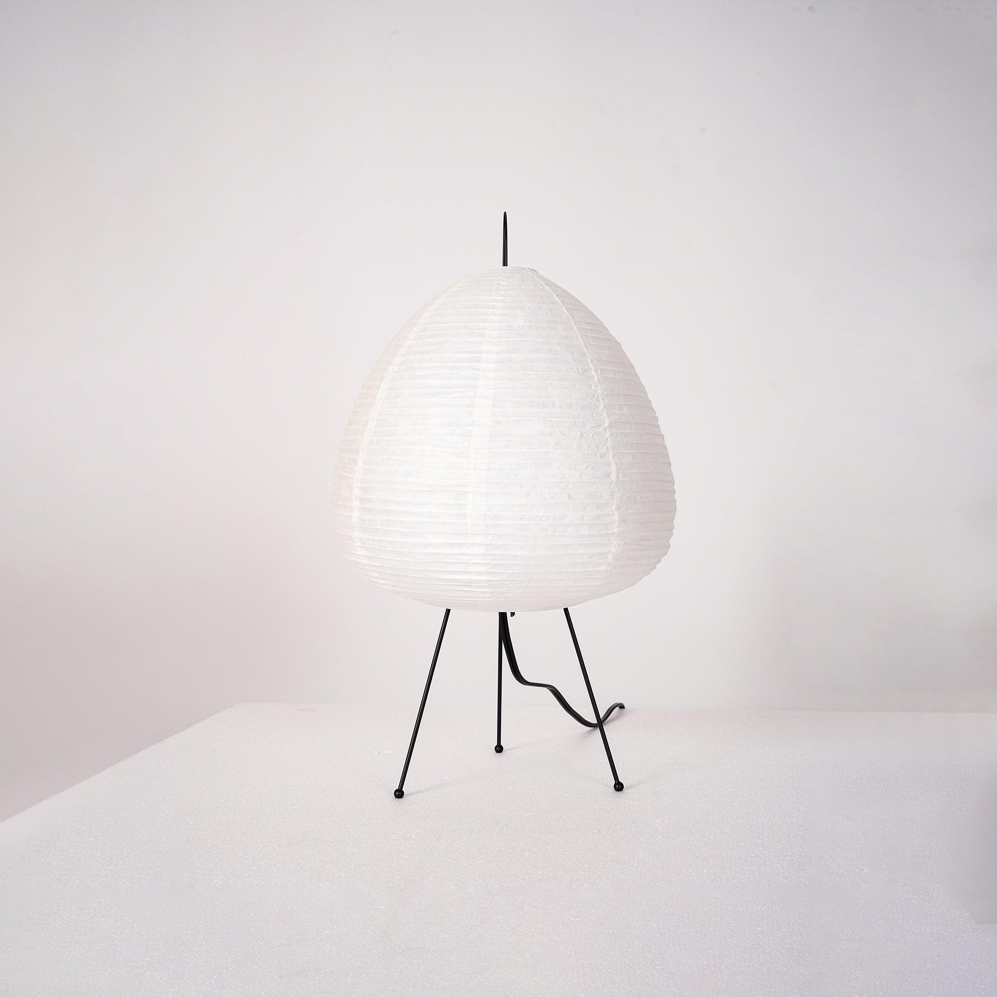 Tranquilux Paper Japanese-Inspired Table Lamp-Neutral Decor