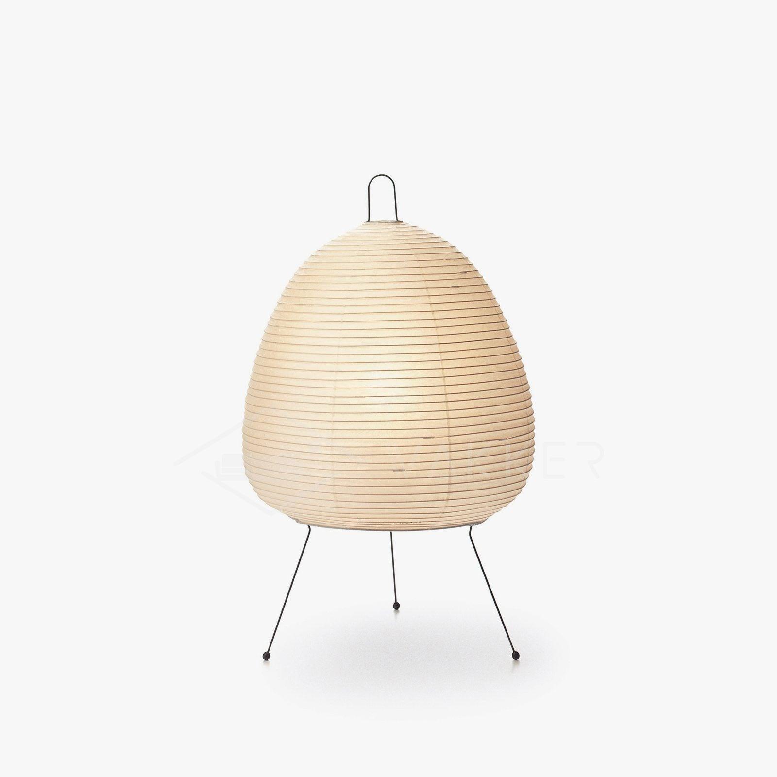 Tranquilux Paper Japanese-Inspired Table Lamp-Neutral Decor