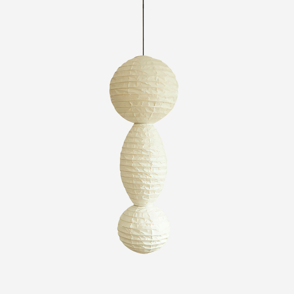 Nami Pendant Light Paper Lantern Wabi-sabi - Neutralighting