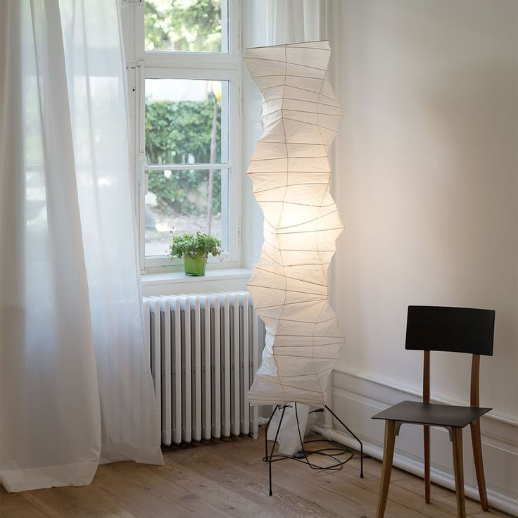 Krelix Paper Scandinavian Floor Lamp-Neutral Decor