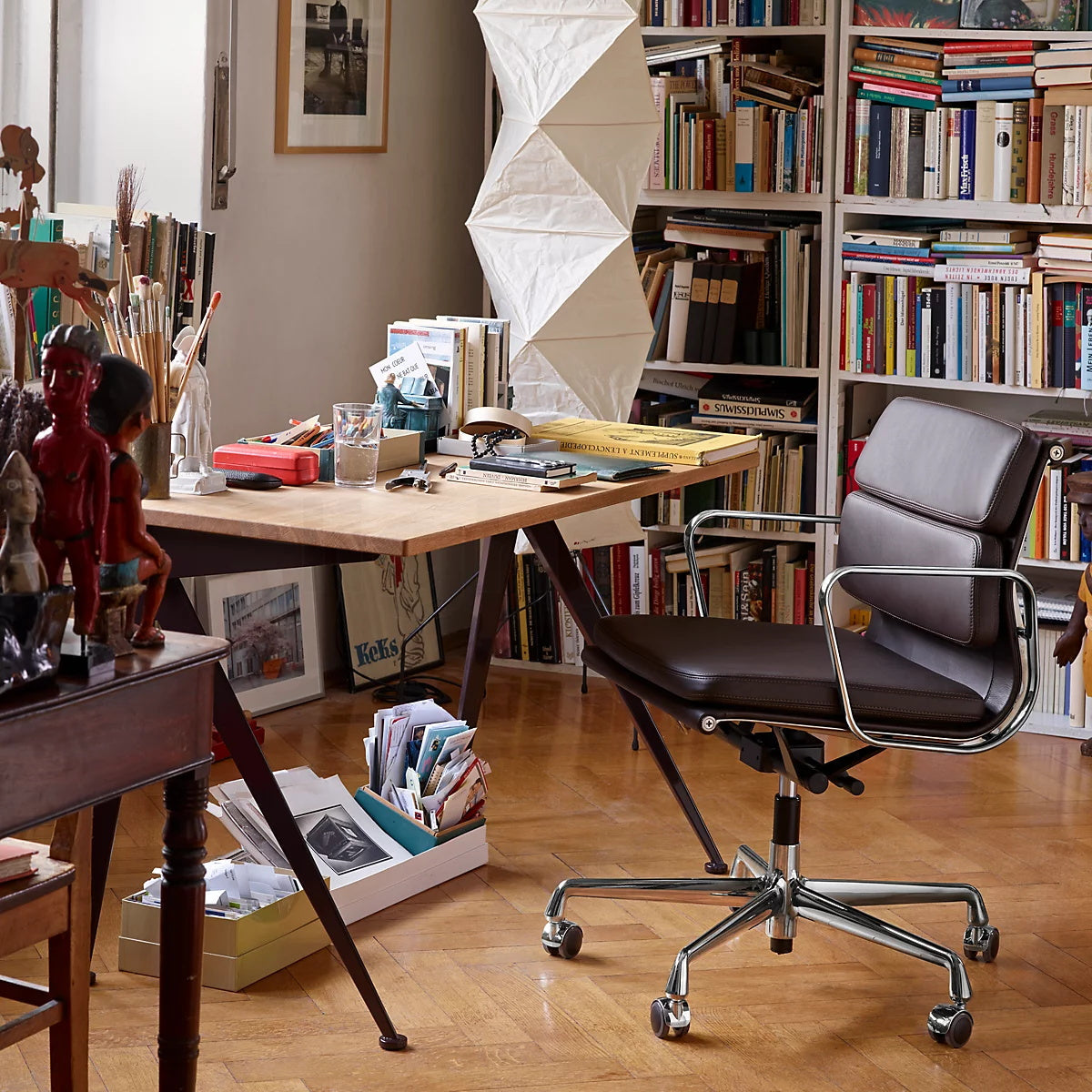 Krelix Paper Scandinavian Floor Lamp-Neutral Decor