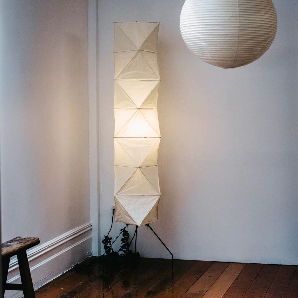 Krelix Paper Scandinavian Floor Lamp-Neutral Decor