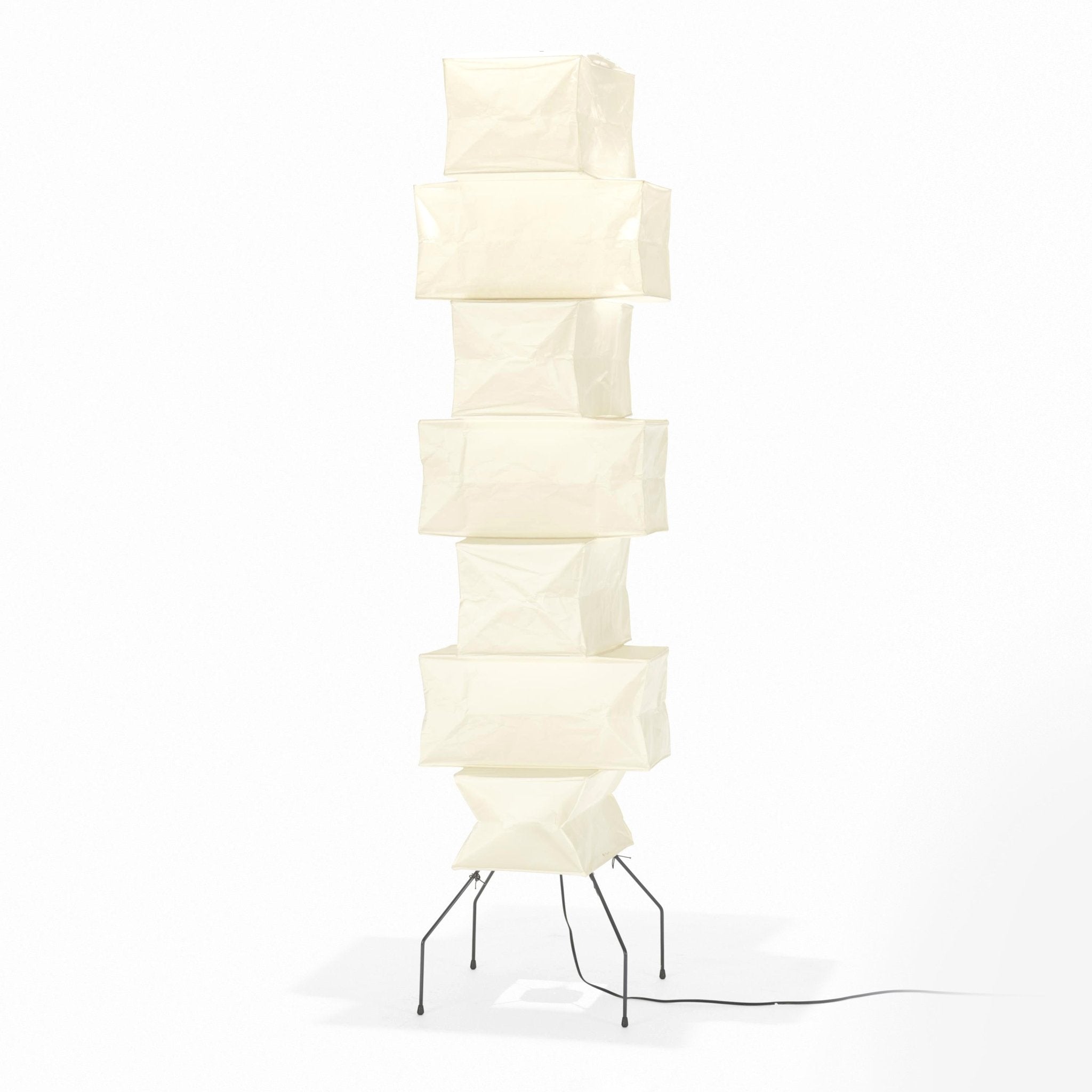 Avara Paper Floor Lamp-Neutral Decor