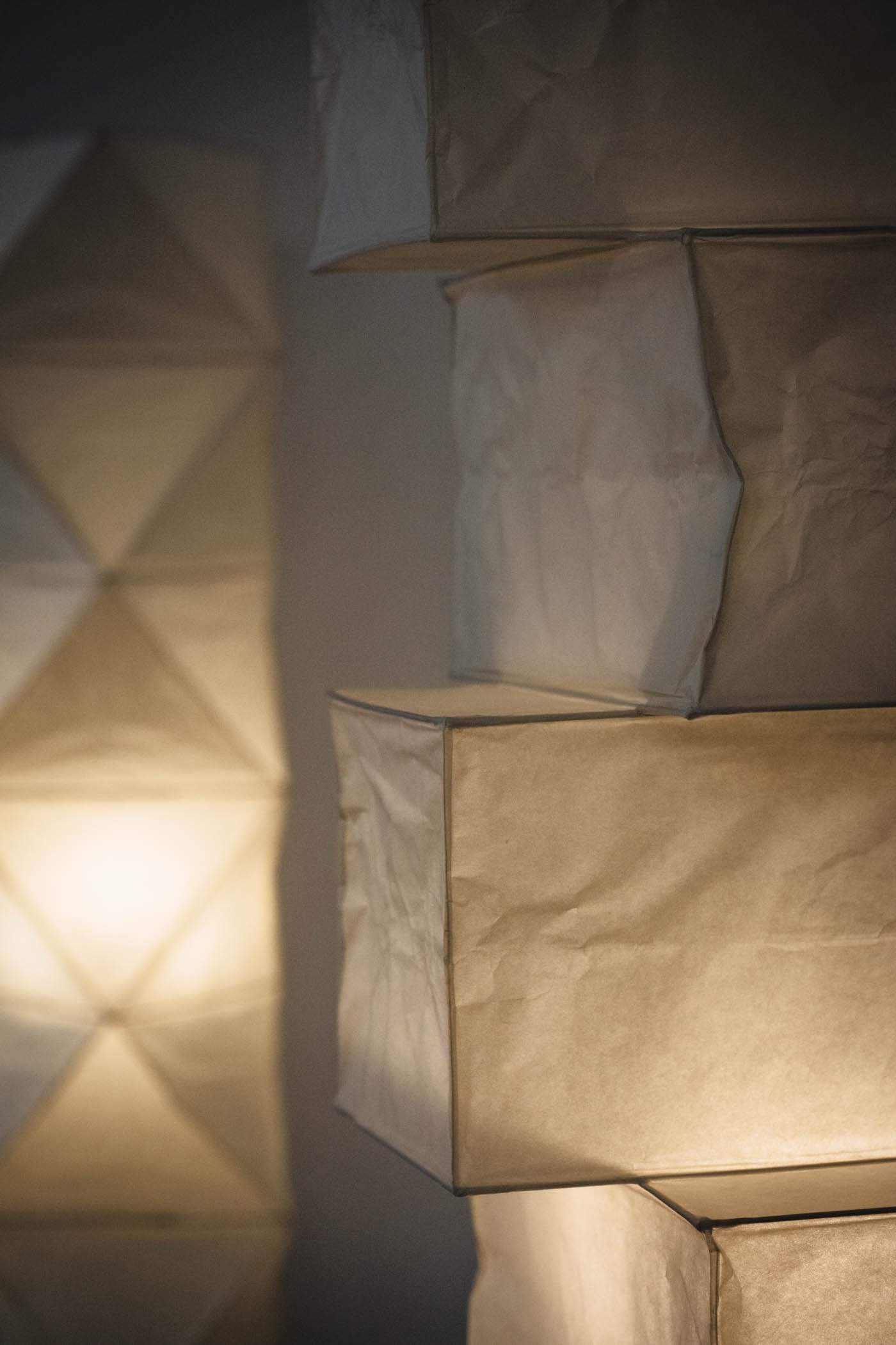 Avara Paper Floor Lamp-Neutral Decor