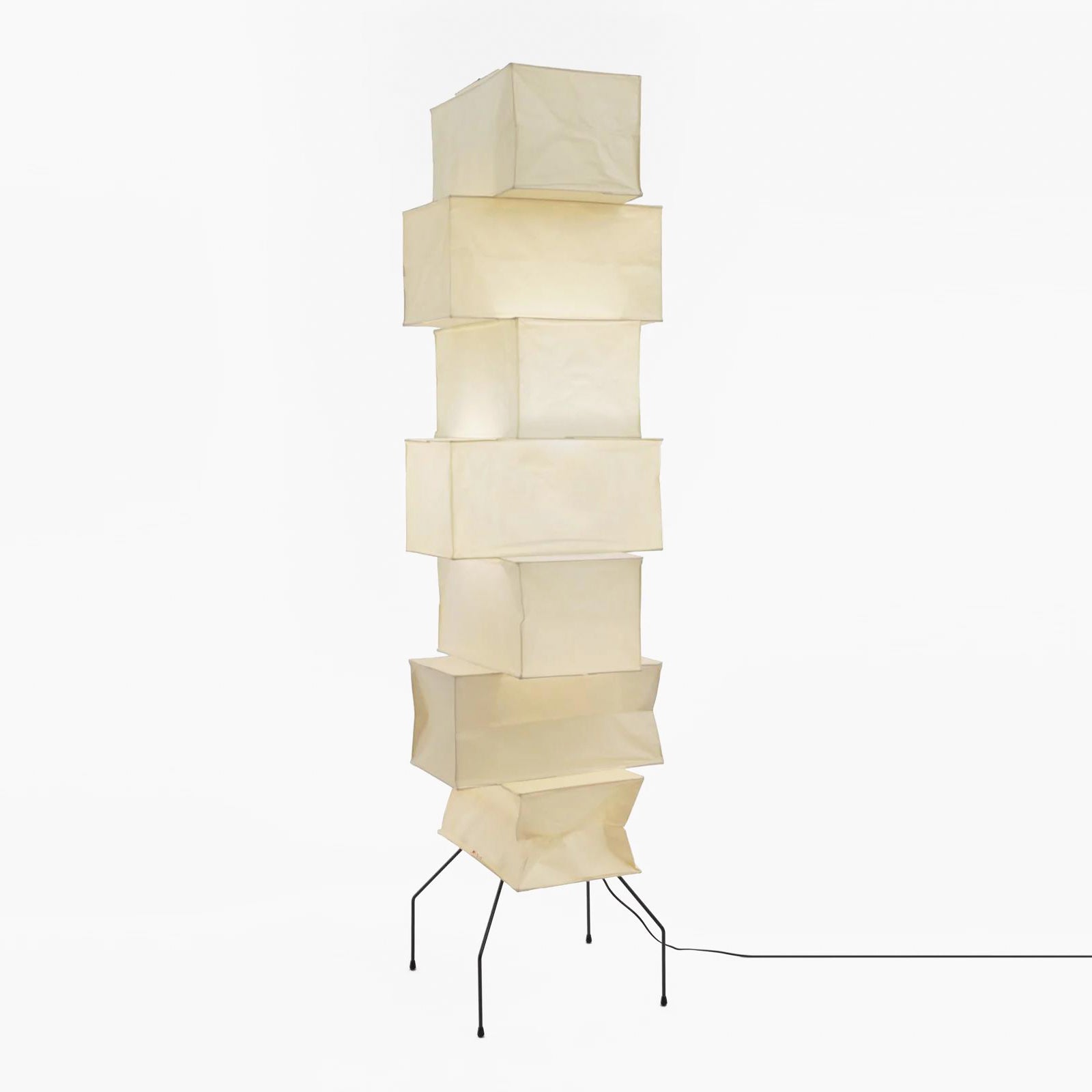 Avara Paper Floor Lamp-Neutral Decor