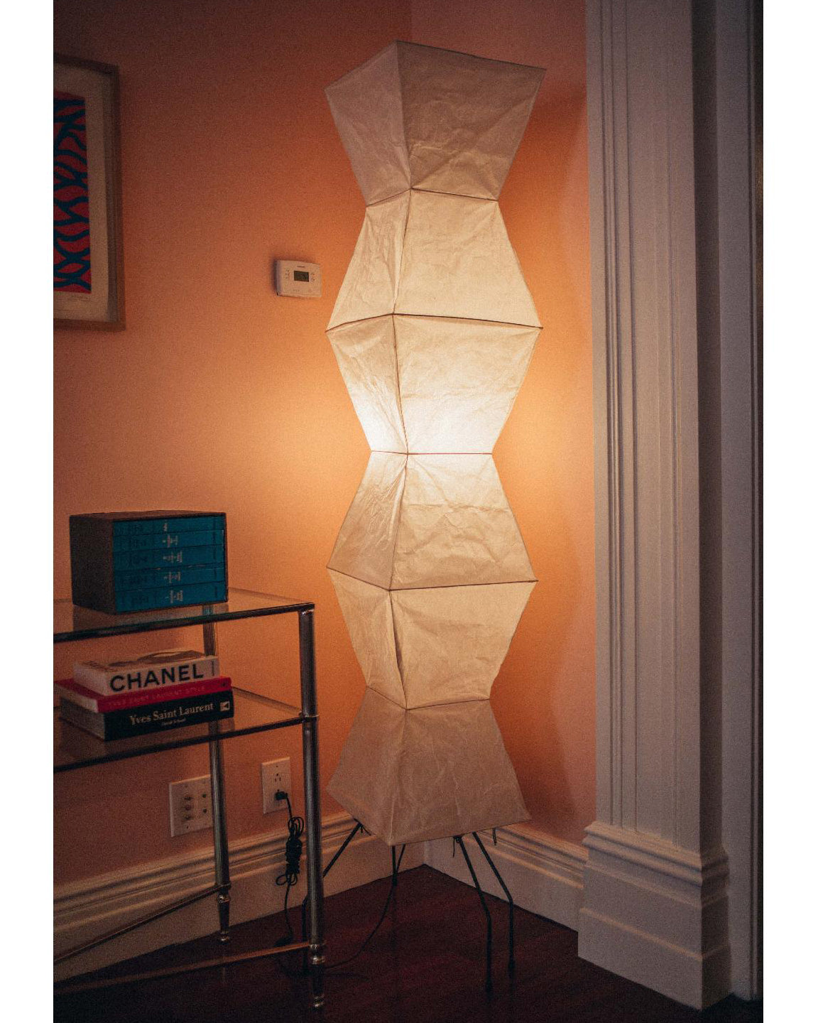 Krelix Paper Scandinavian Floor Lamp-Neutral Decor