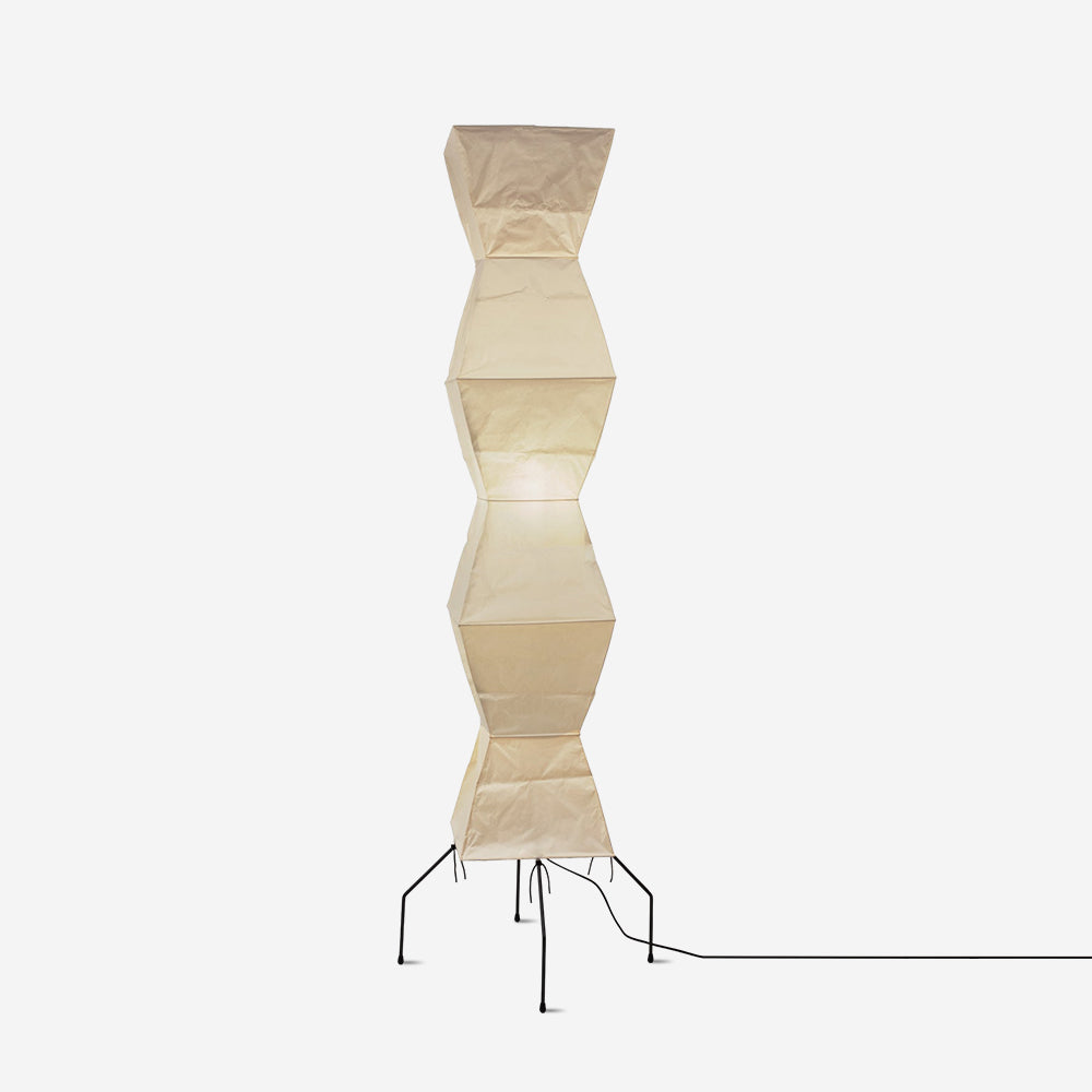 Krelix Paper Scandinavian Floor Lamp-Neutral Decor